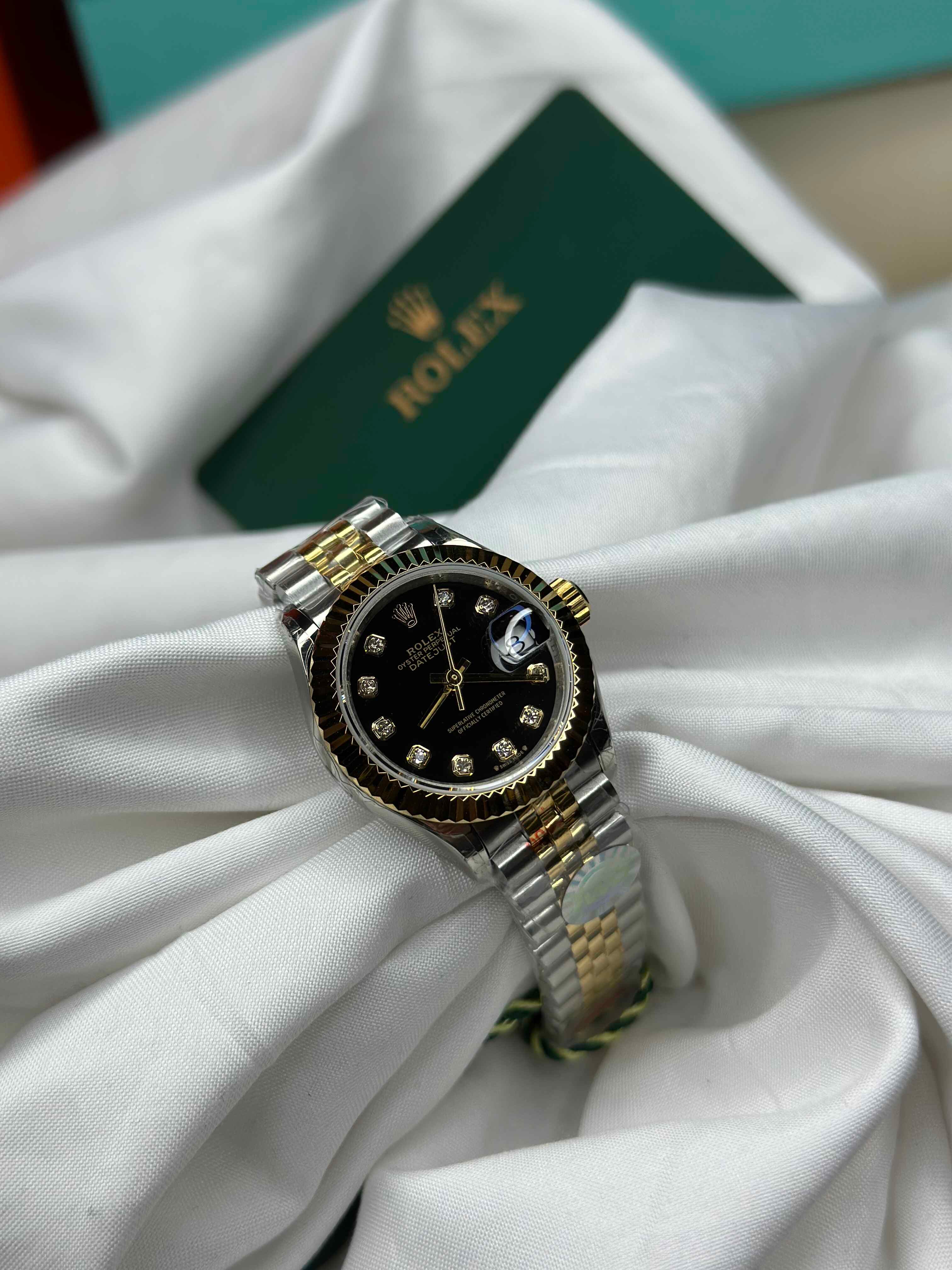 Rolex Lady Datejust 28mm – Two-Tone Gold & Silver Collection (Full Color Range)