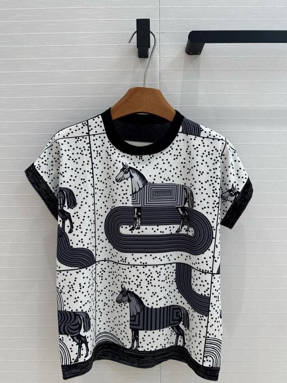 Hermès Horse Print T-Shirt