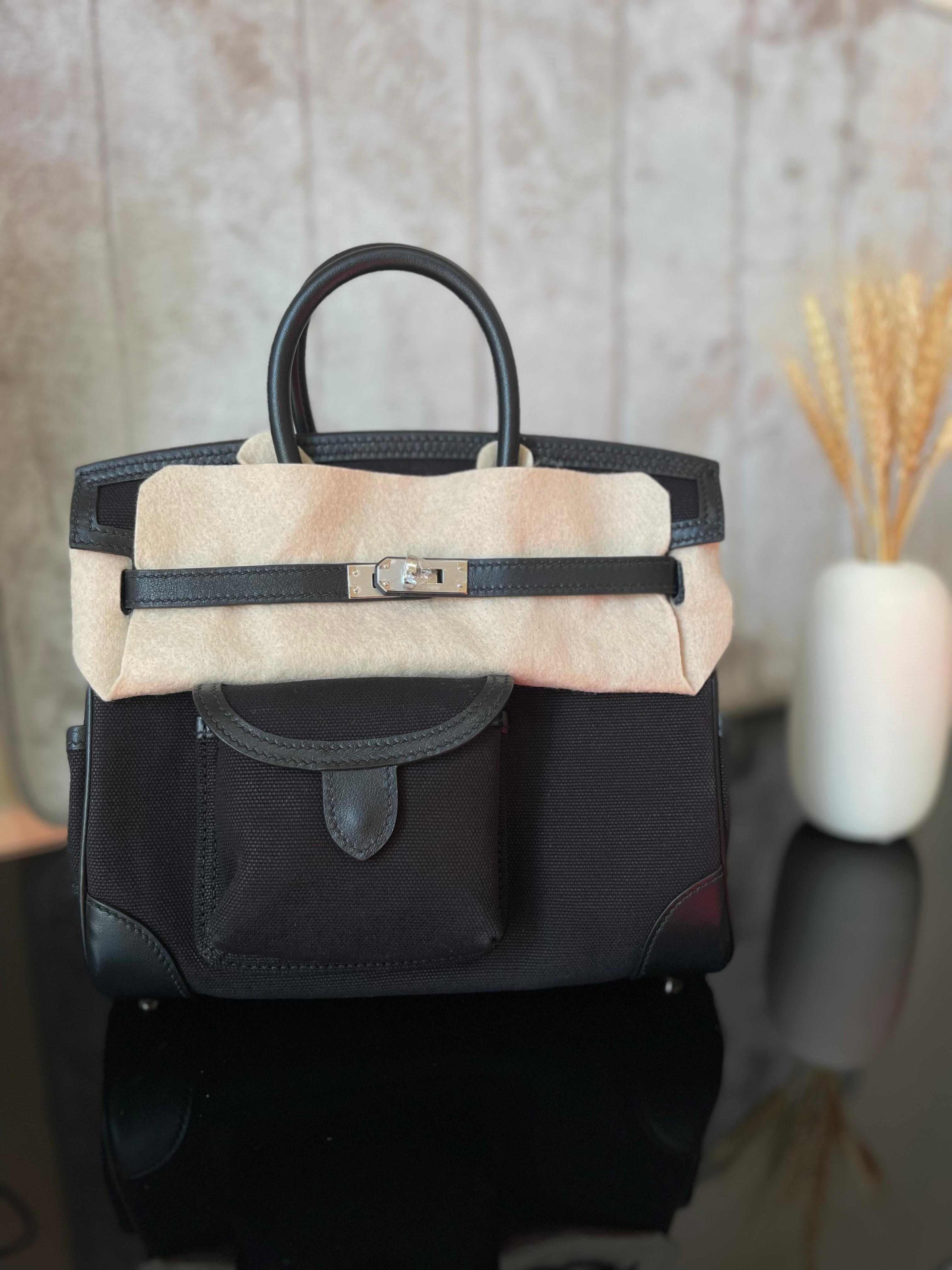 Hermès Cargo Birkin Bag – Canvas & Leather Fusion Utility Edition