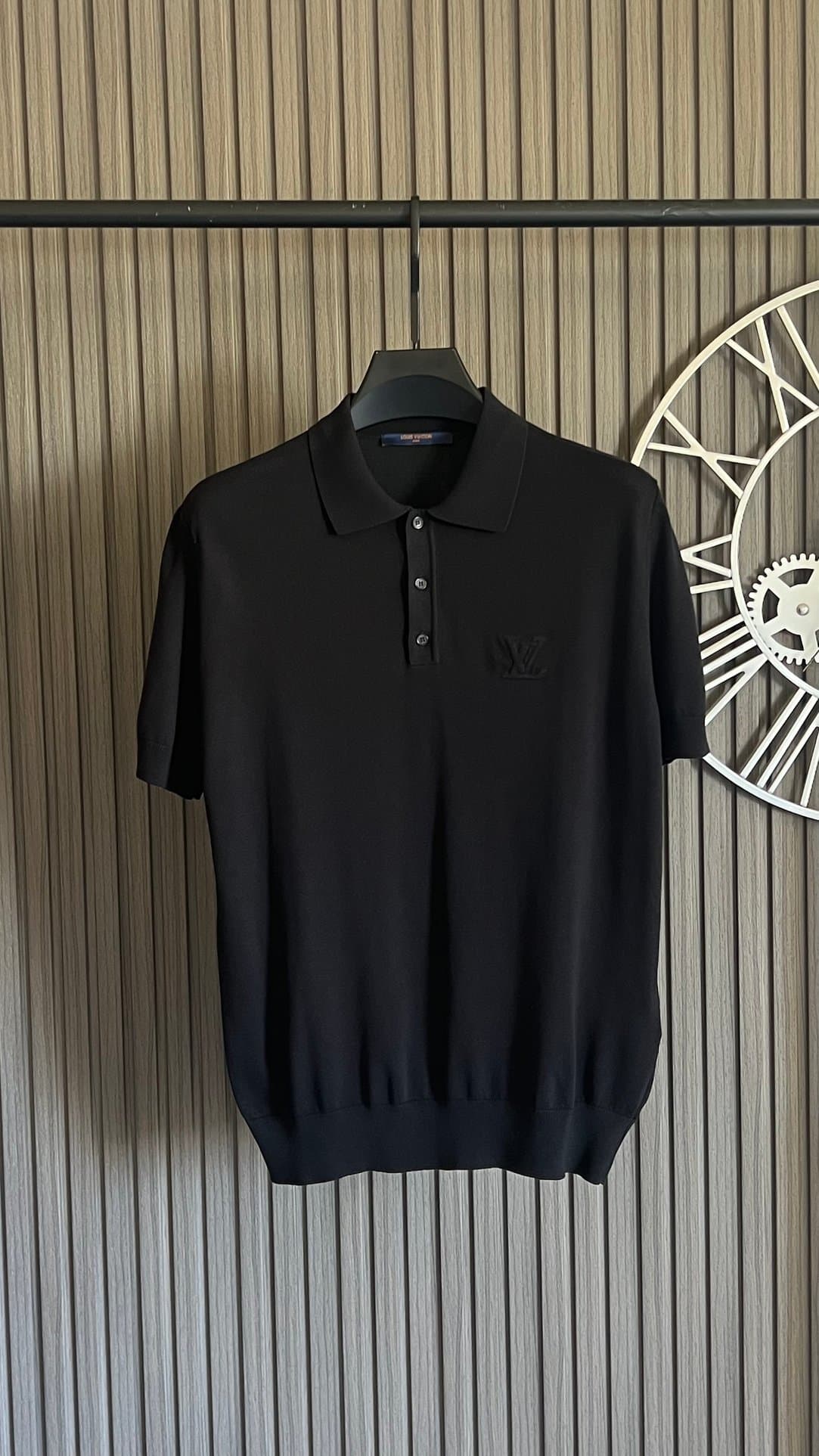 Louis Vuitton Men's Signature Knit Polo Shirt