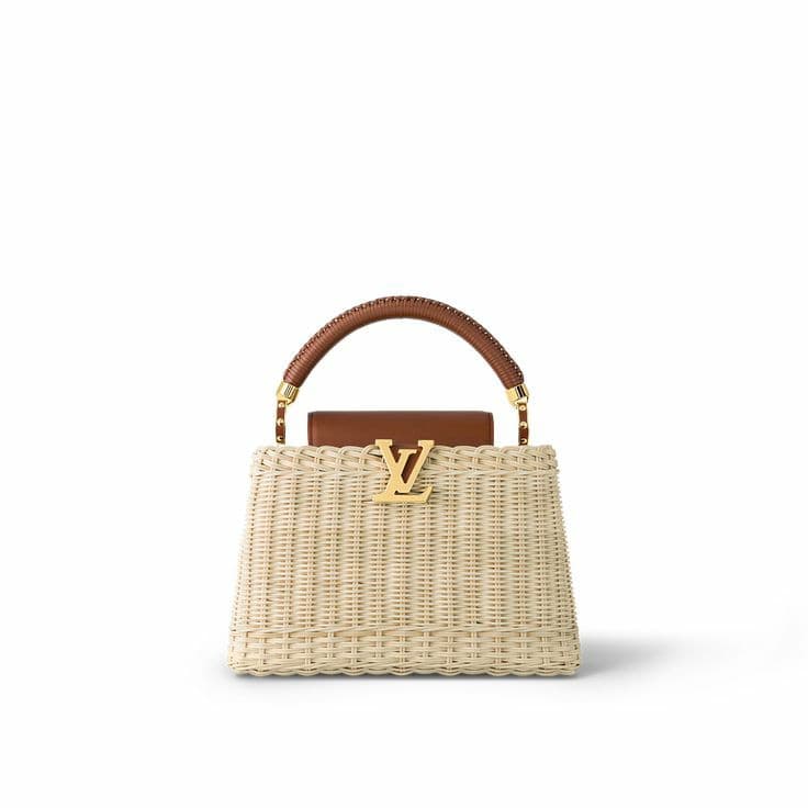 Lv bag raphia