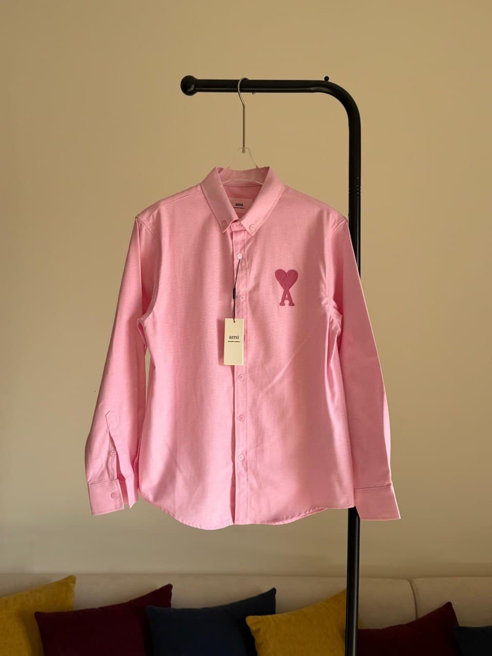 AMI Paris Ami de Cœur Women’s Classic Cotton Shirt