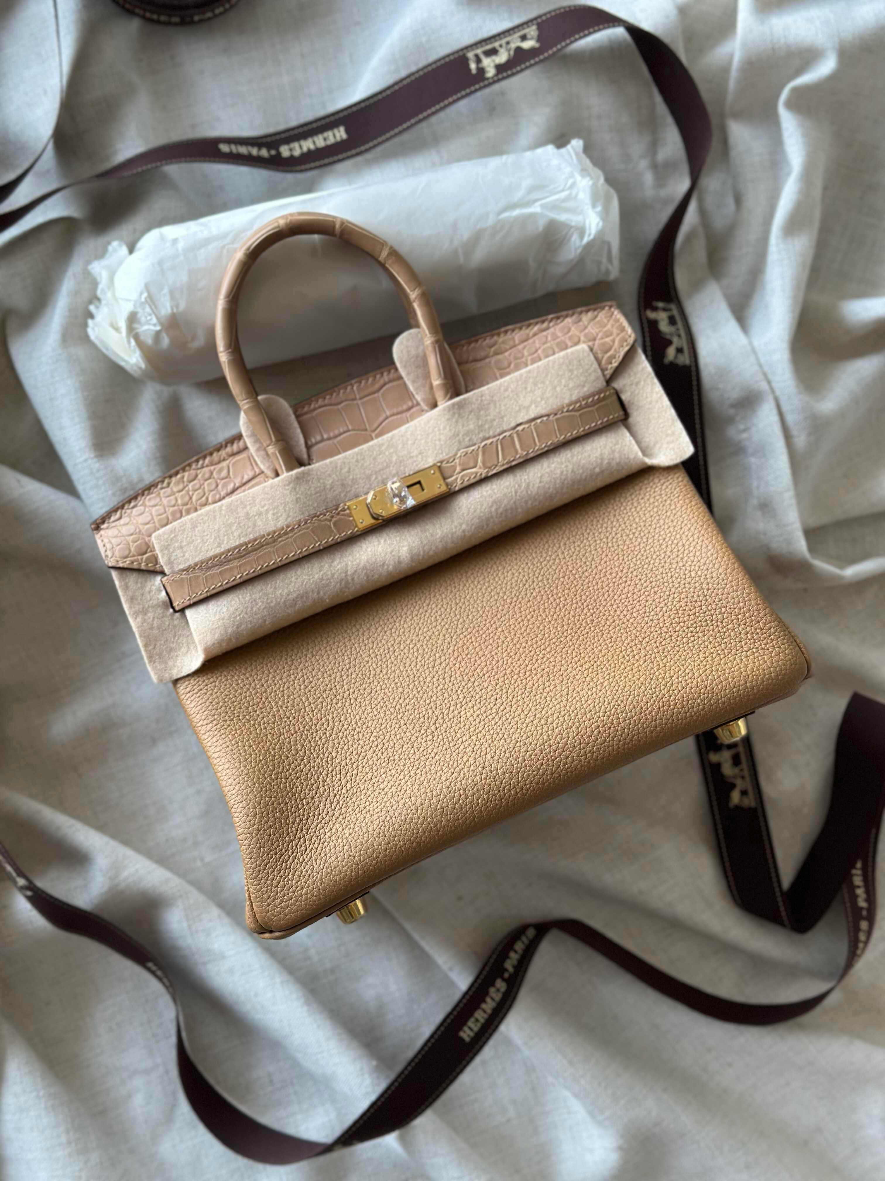 Hermès Birkin Touch – Togo Leather Body with Crocodile Matte Accents Collection