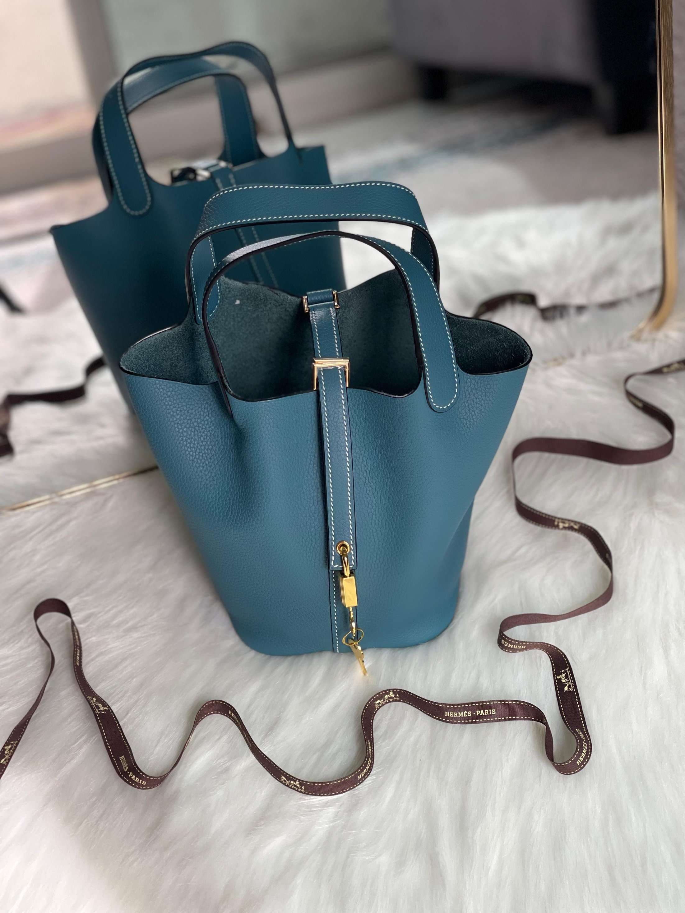Hermès Picotin Togo Leather Bag – Size 18 cm & 22 cm