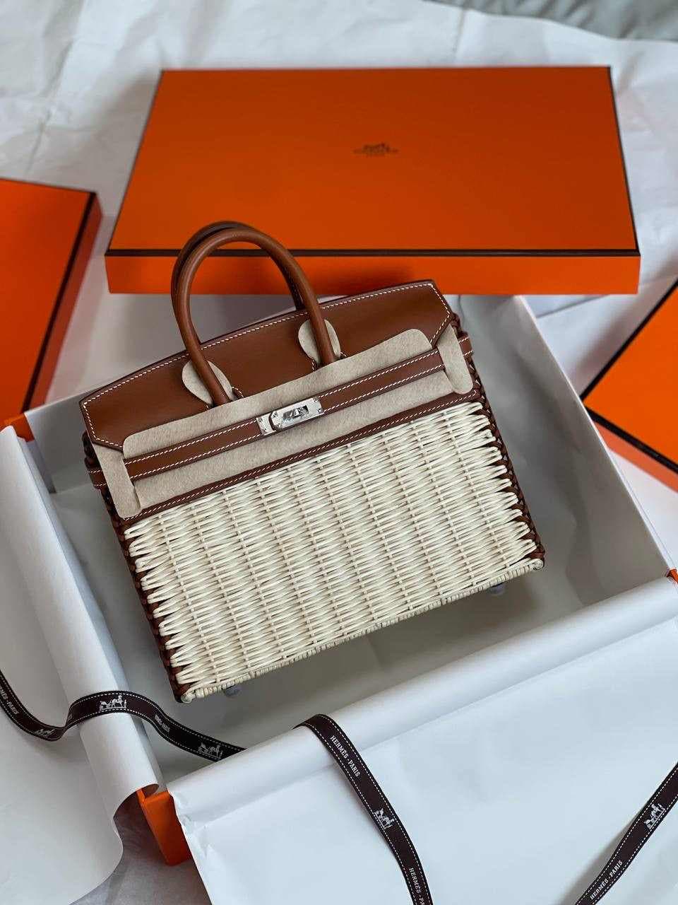 Hermès Birkin Picnic Bag – Wicker & Leather Summer Edition