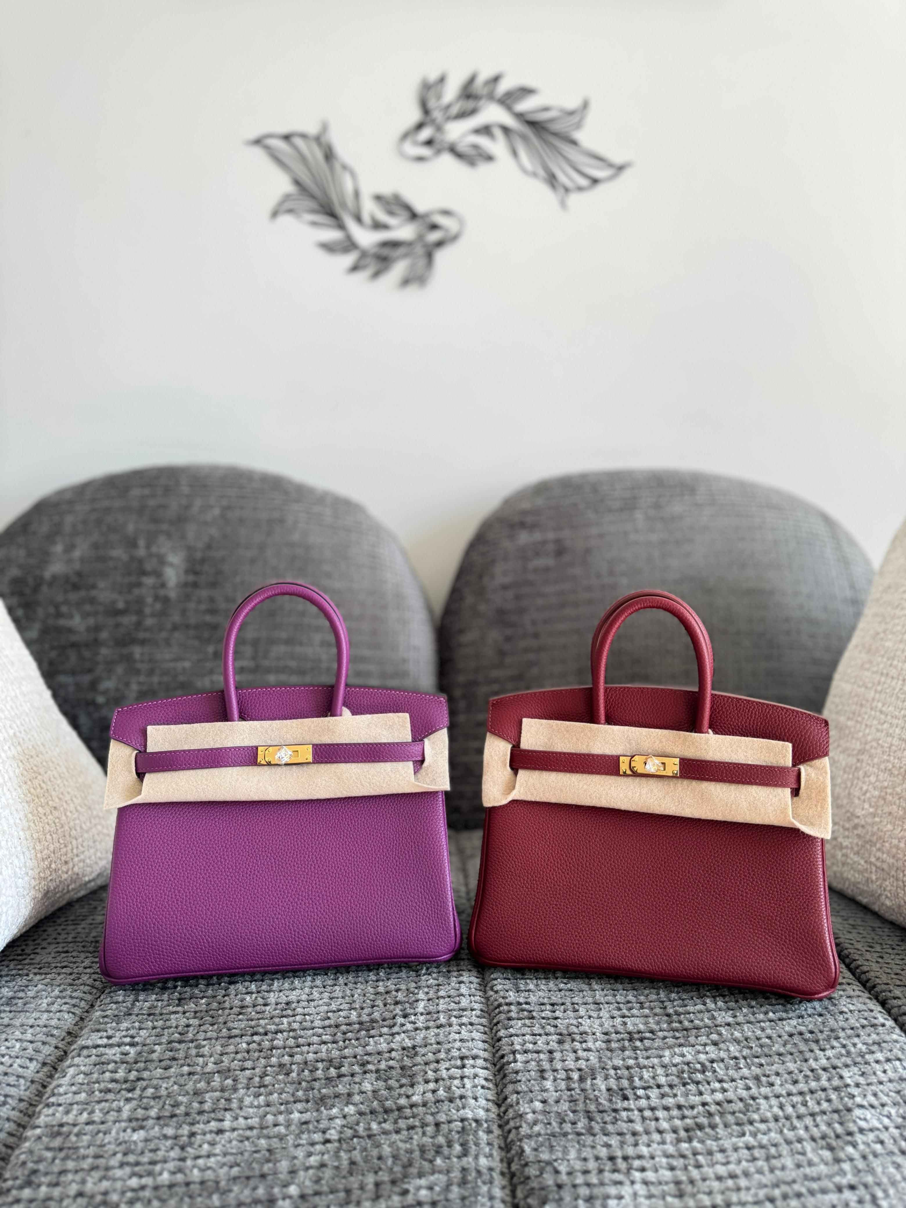 Hermès Birkin Ultimate Collection – 40+ Iconic Colors in Premium Togo Leather (Gold & Palladium Hardware)
