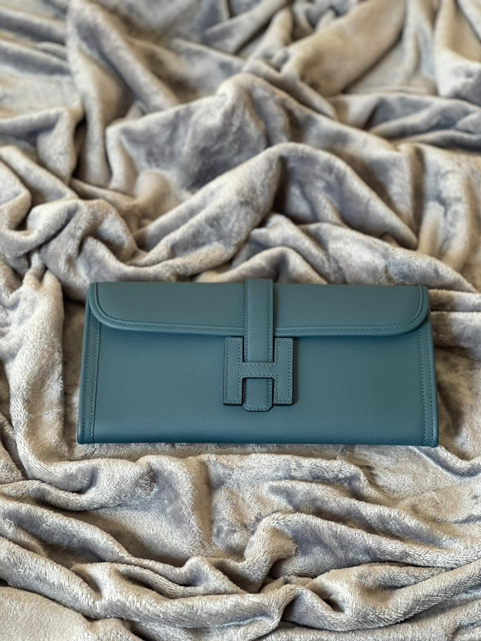Hermes Jige Clutch Epsom