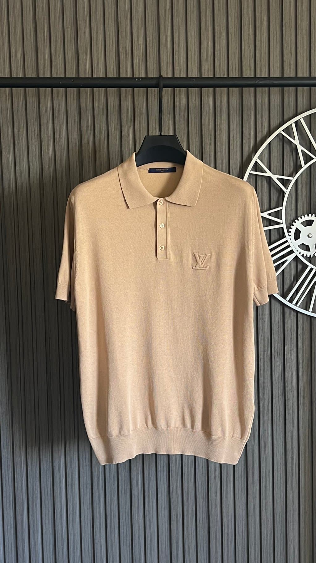 Louis Vuitton Men's Signature Knit Polo Shirt