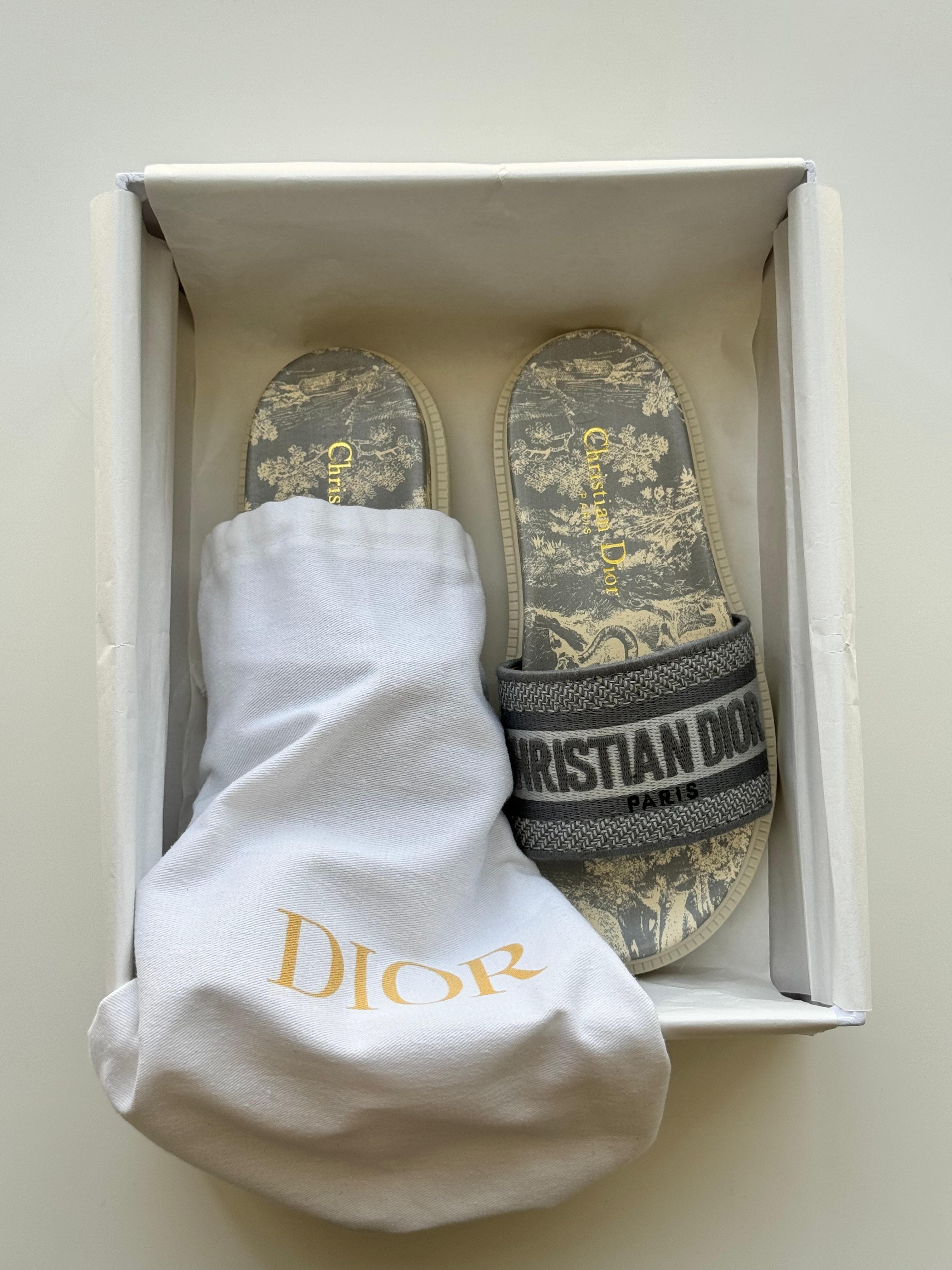 Christian Dior Dway Slides – Multicolor Summer Luxury for Effortless Chic