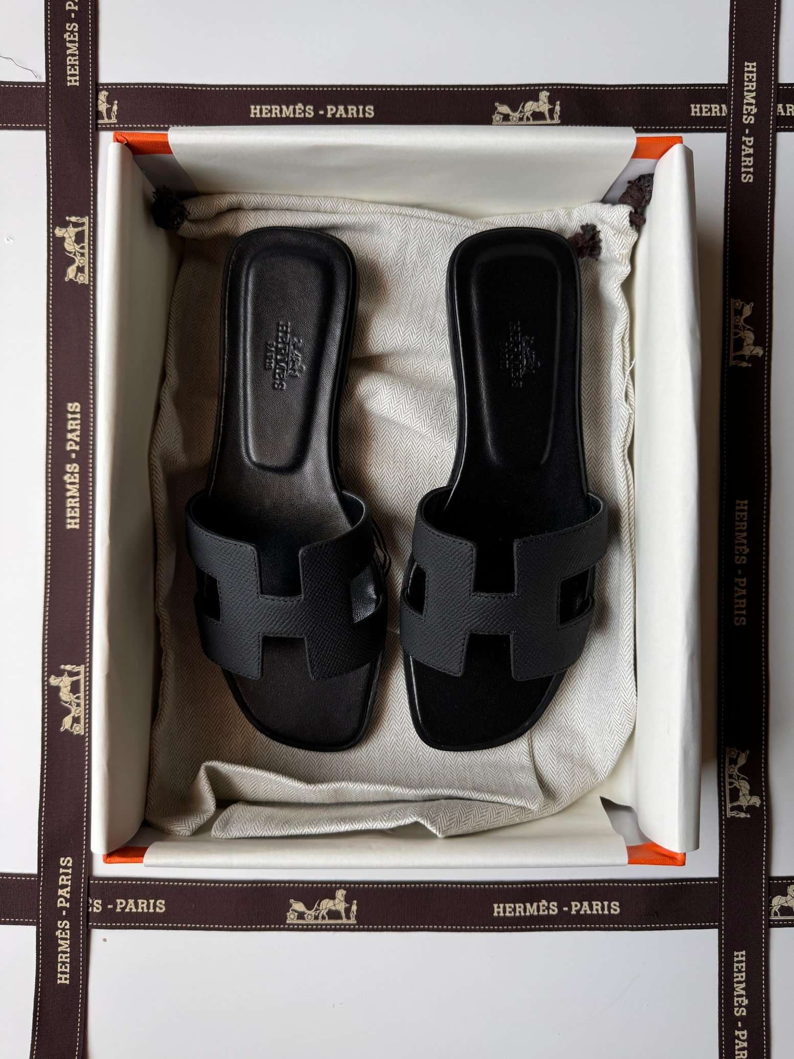 Hermes Oran Sandal Epsom