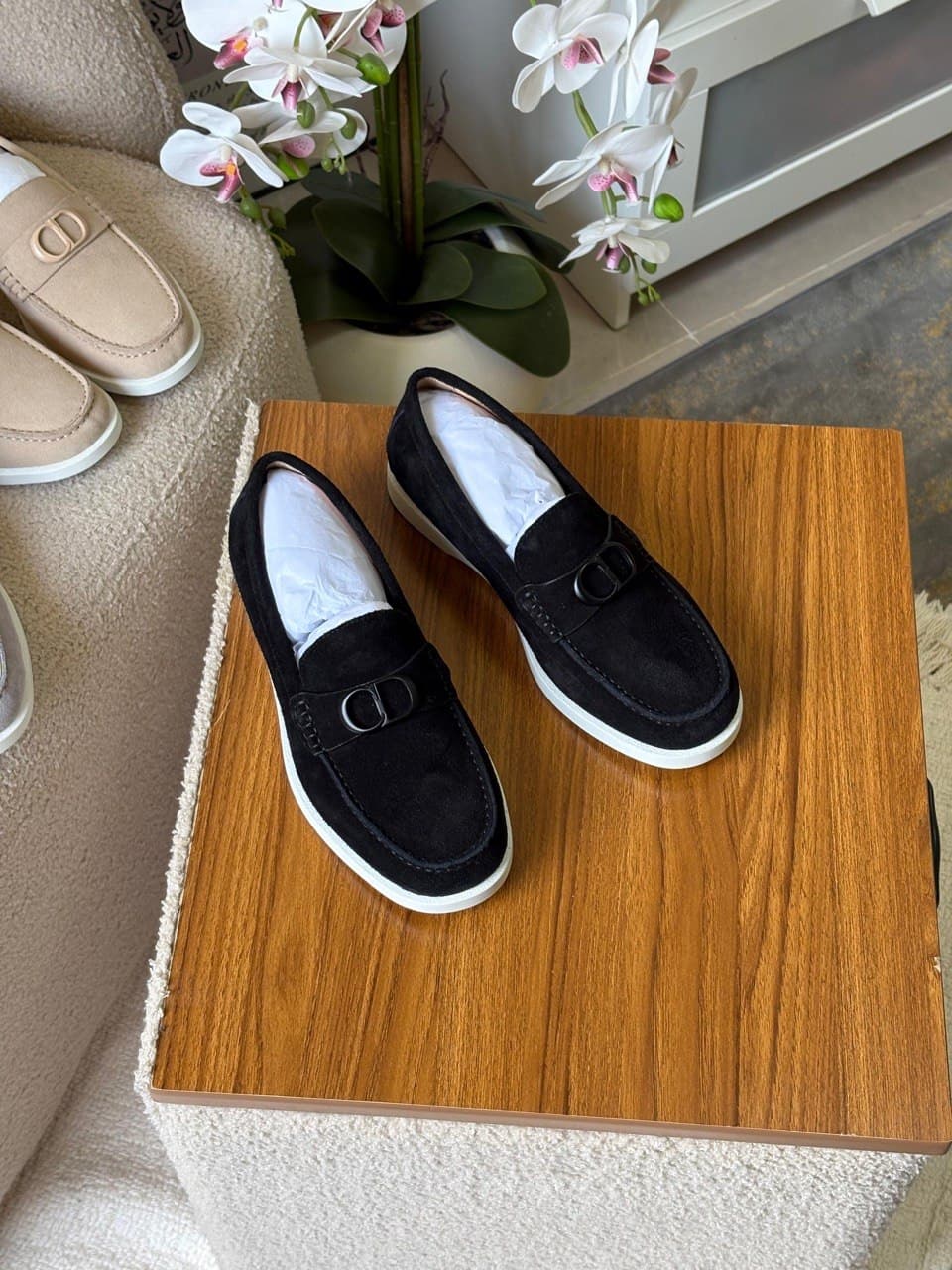 Dior CD Icon Suede Loafers – Timeless Luxury Summer Walk Style