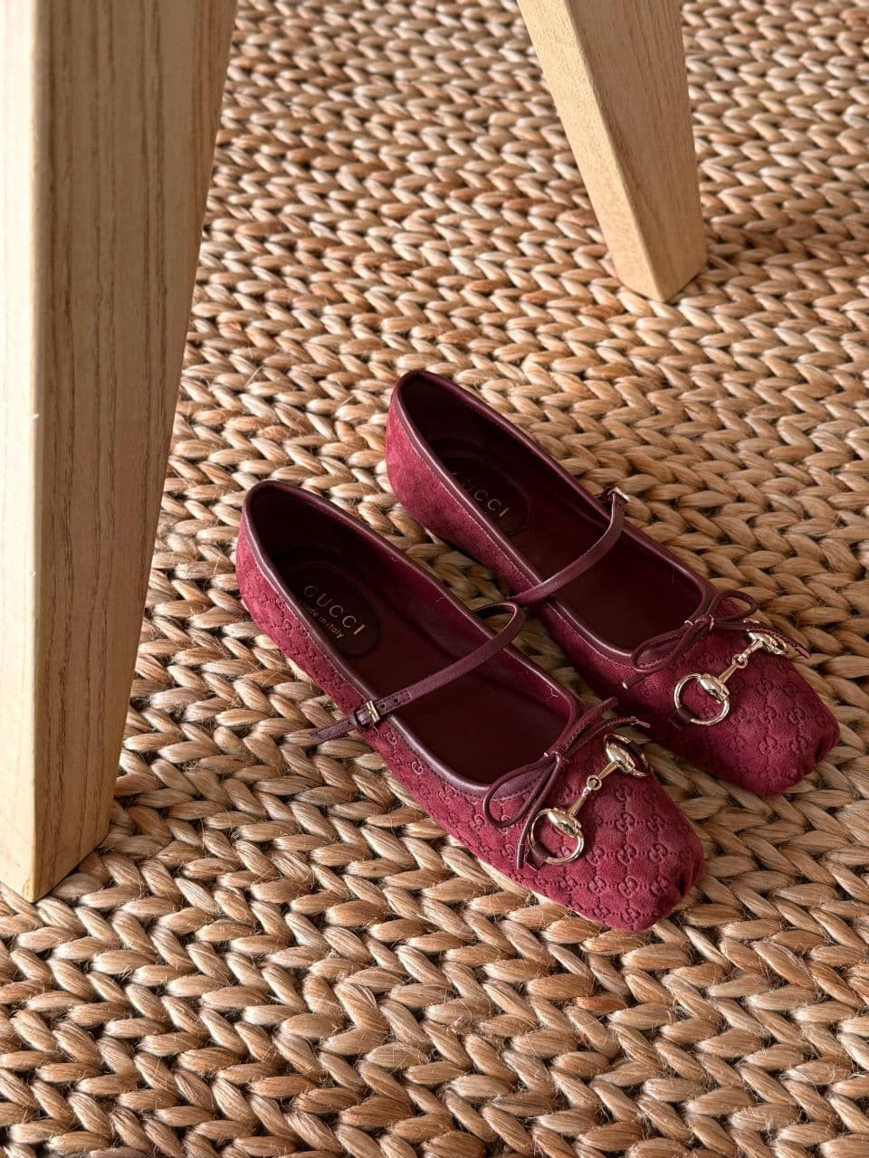 Gucci Horsebit Ballet Flats – Women’s GG Canvas