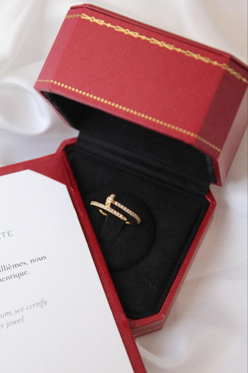 Cartier Love Diamond Band Ring