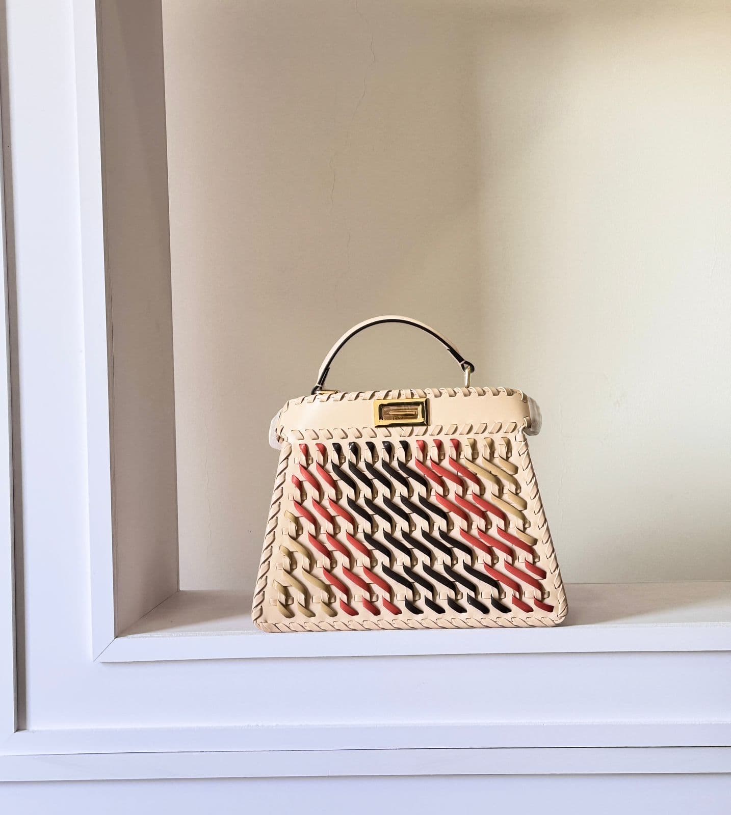 Fendi Peekaboo – Artistic Fantasy Woven Edition