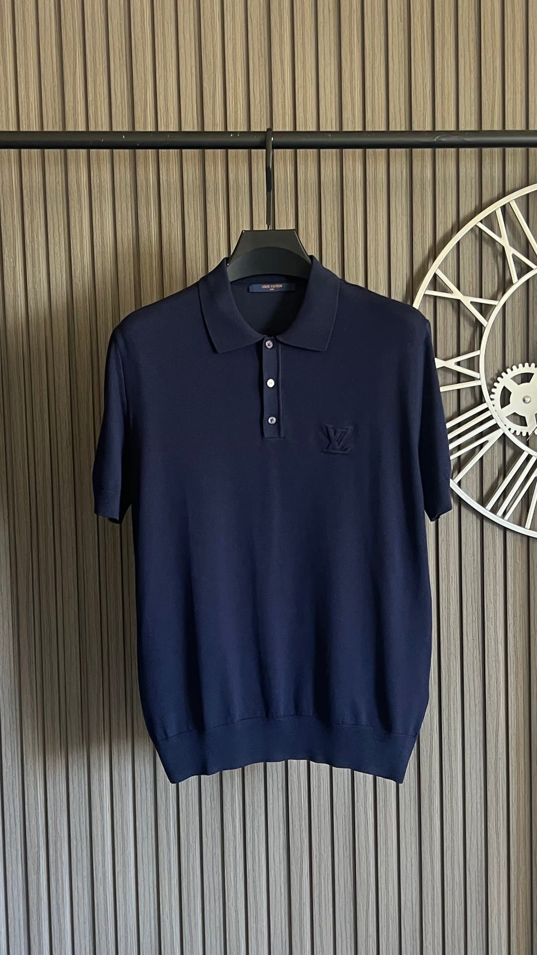 Louis Vuitton Men's Signature Knit Polo Shirt
