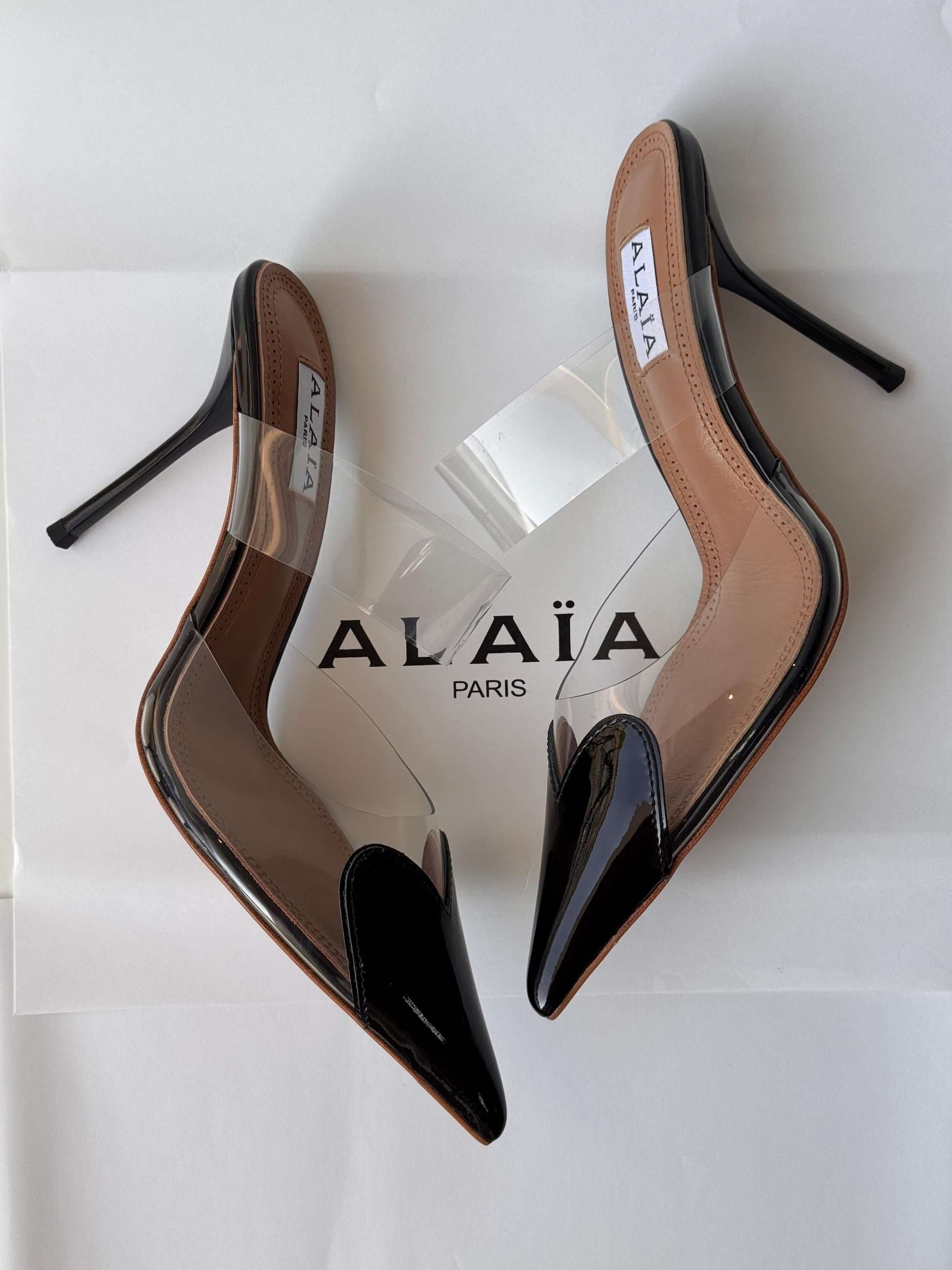 Alaia Patent Leather Le Coeur
