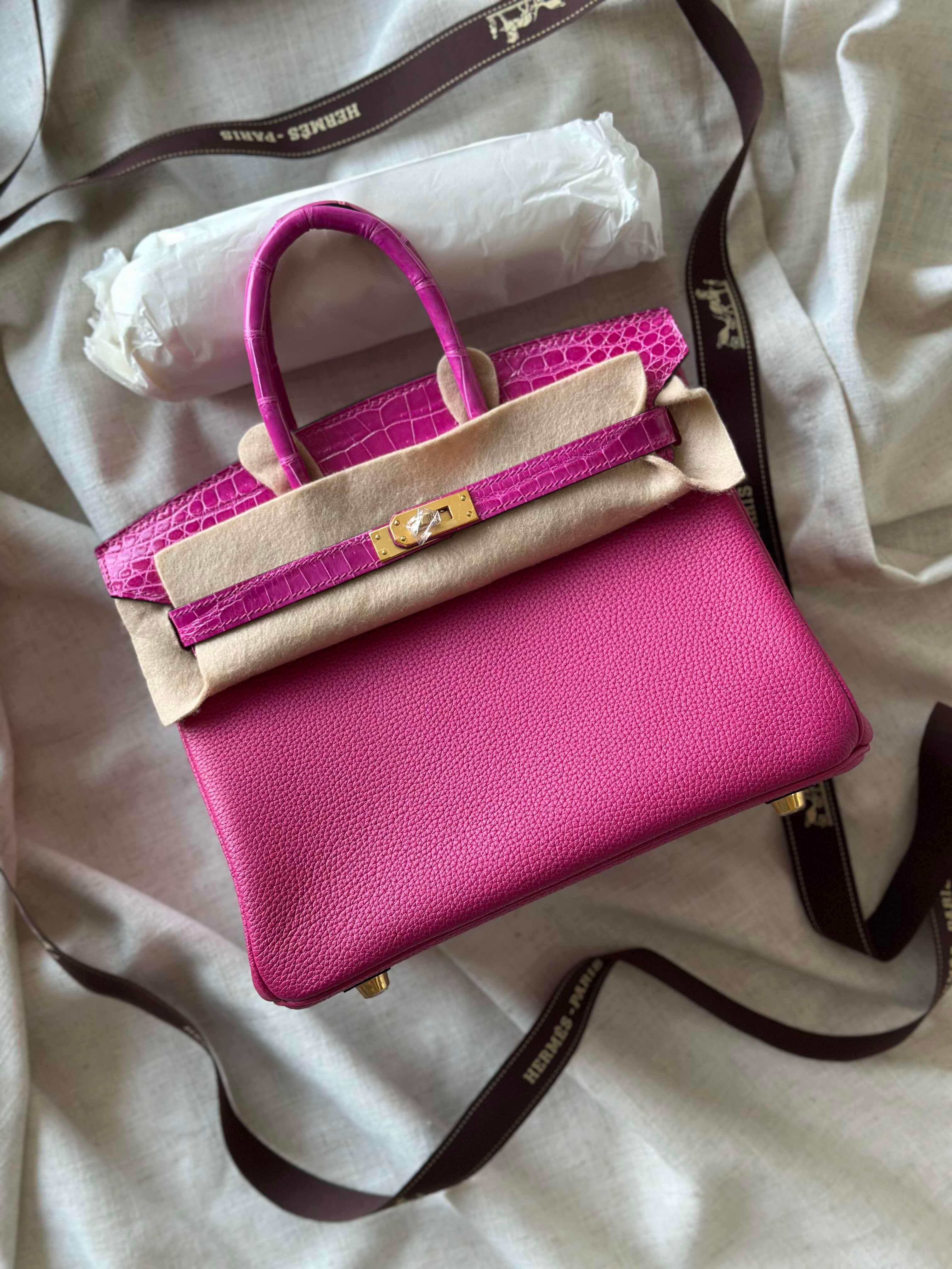 Hermès Birkin Touch – Togo Leather Body with Crocodile Matte Accents Collection