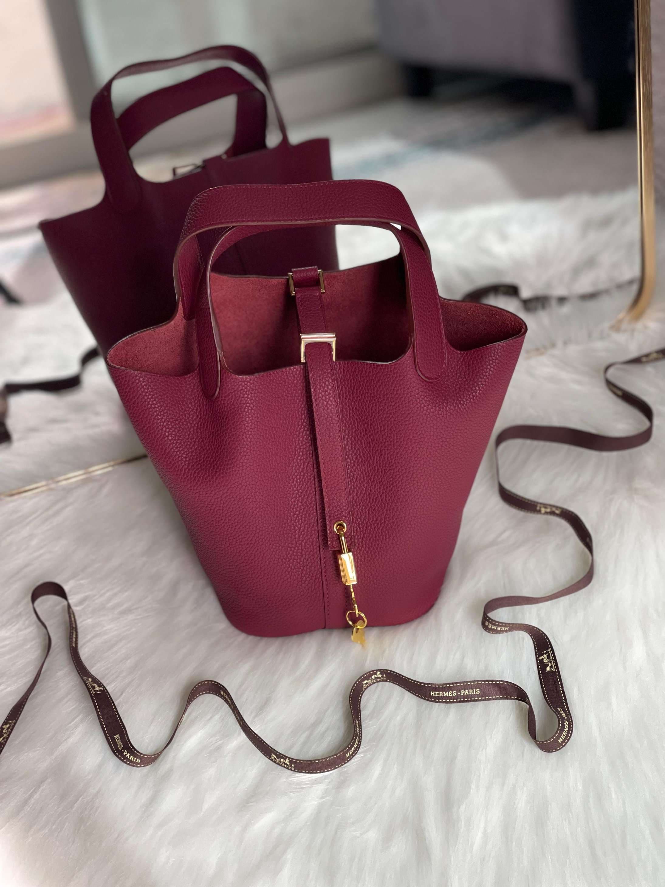 Hermès Picotin Togo Leather Bag – Size 18 cm & 22 cm
