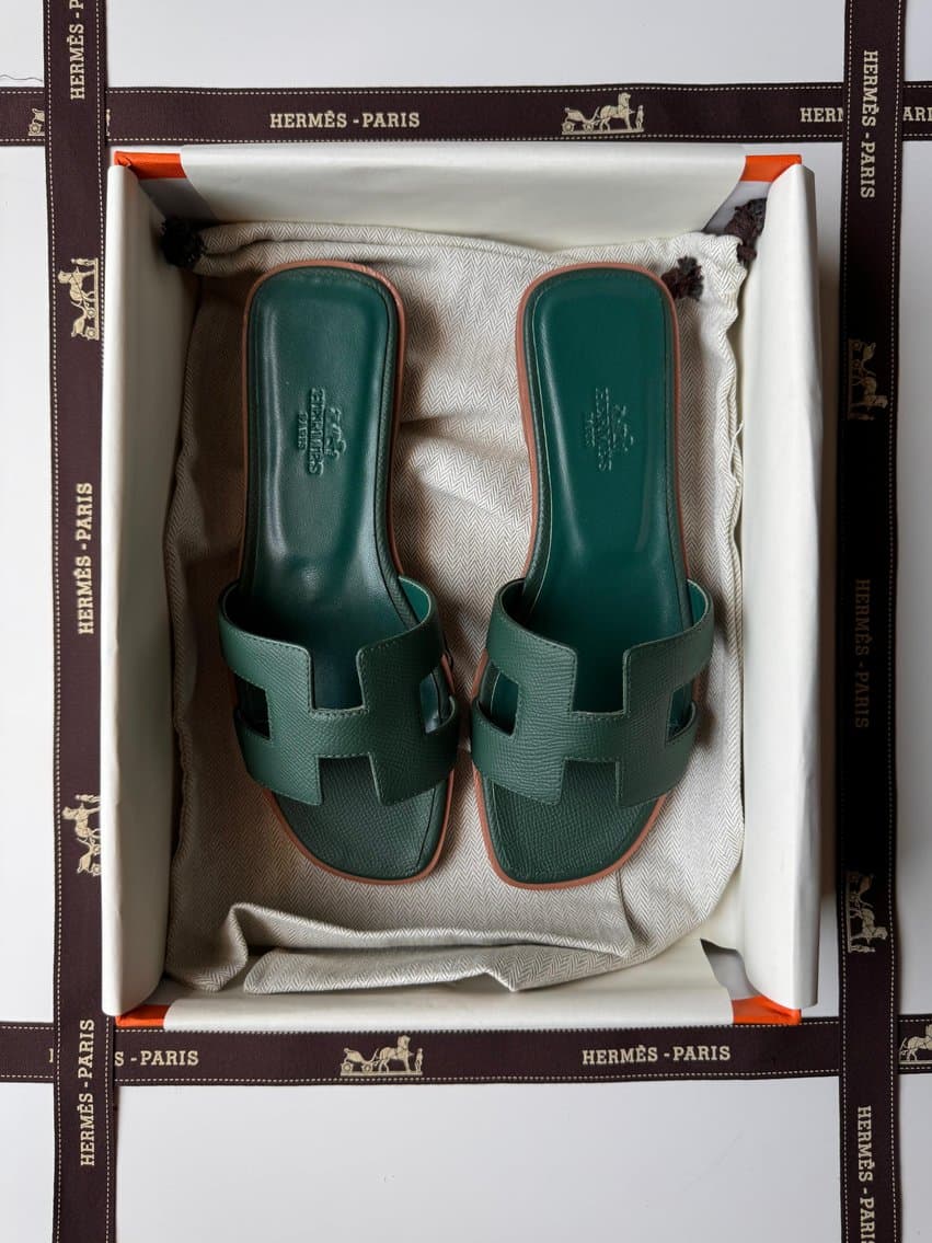 Hermes Oran Sandal Epsom