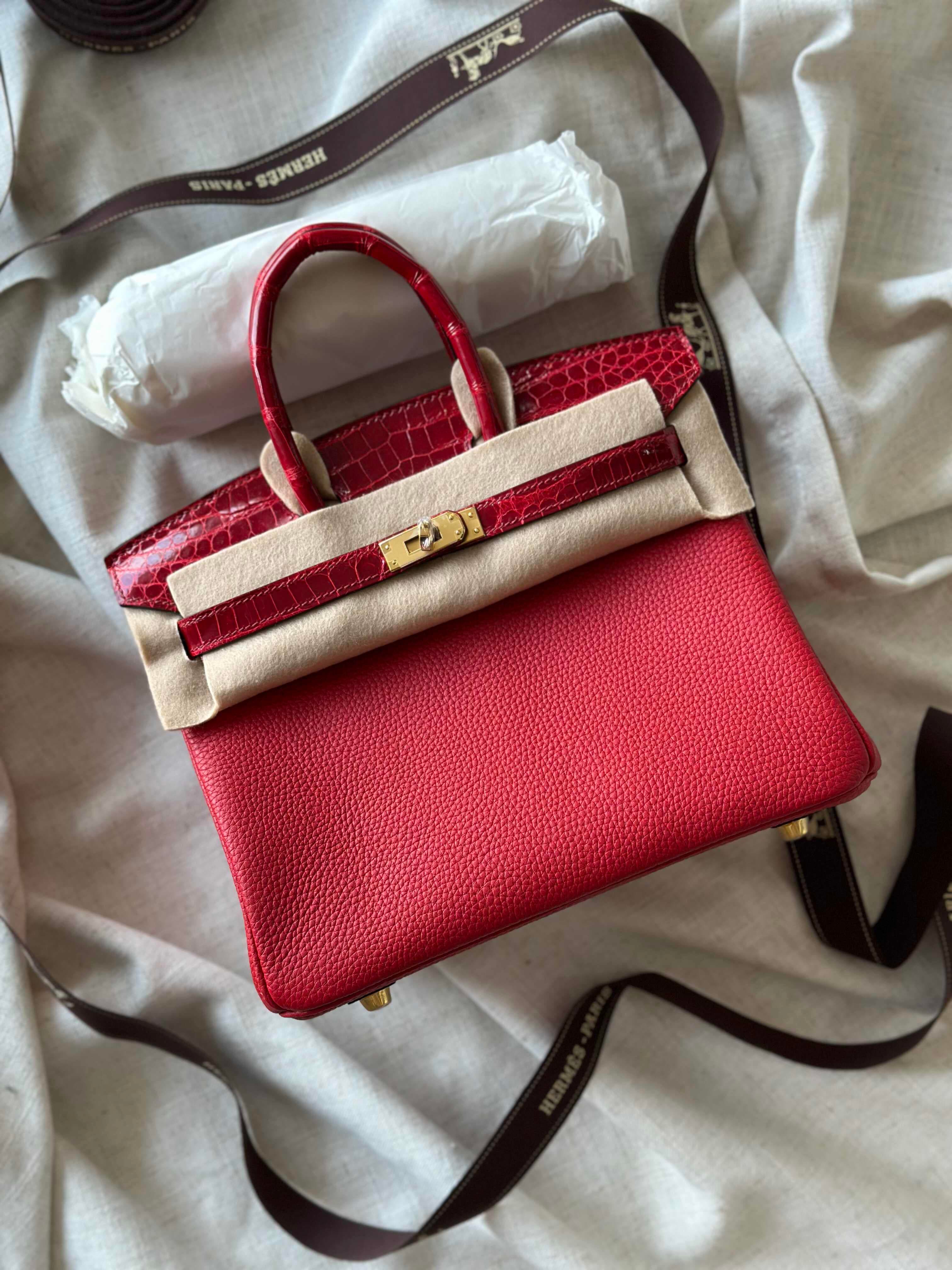 Hermès Birkin Touch – Togo Leather Body with Crocodile Matte Accents Collection