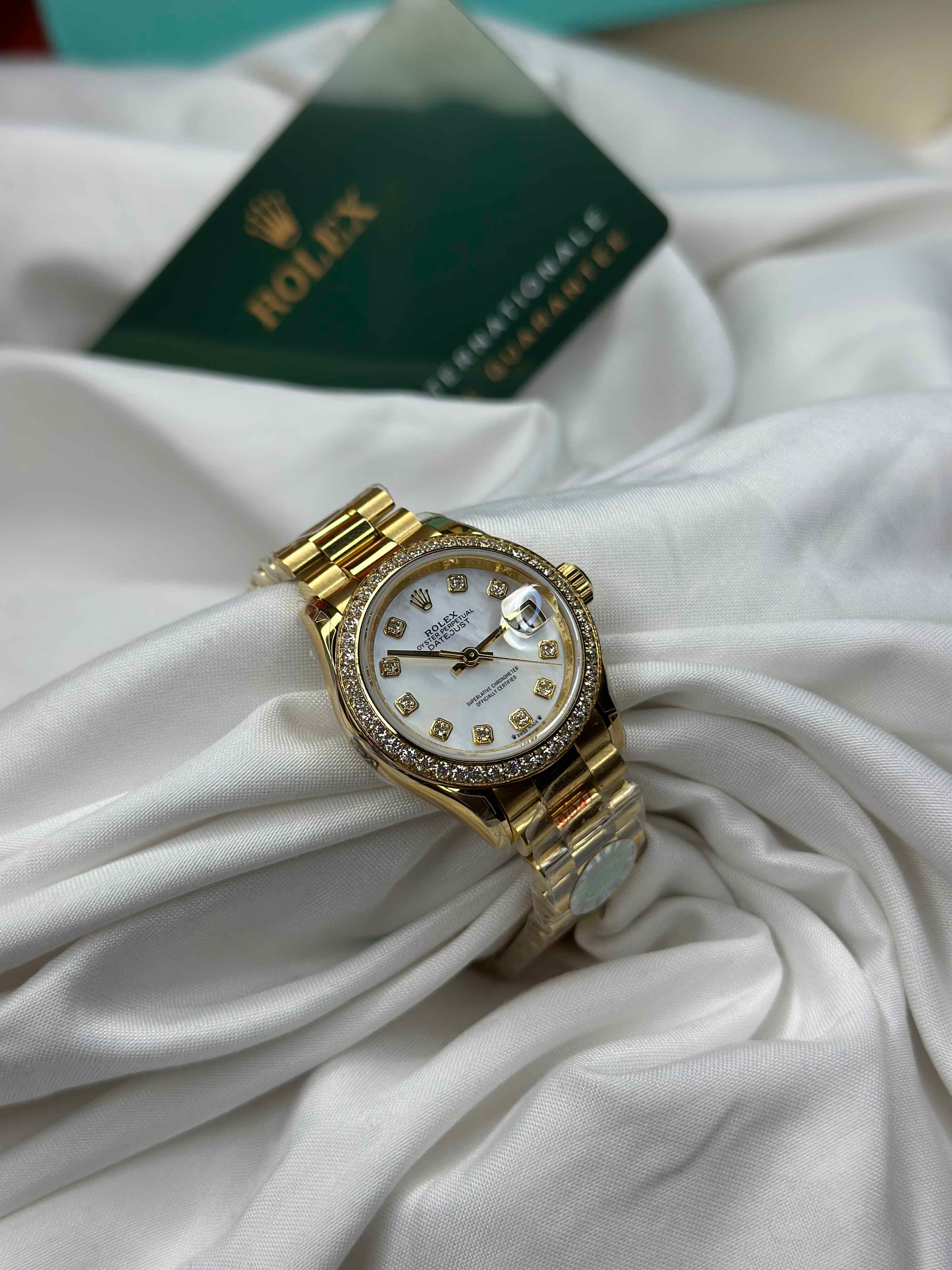 Rolex Lady Datejust 28mm – Gold Steel Collection (Diamond & Plain Editions)