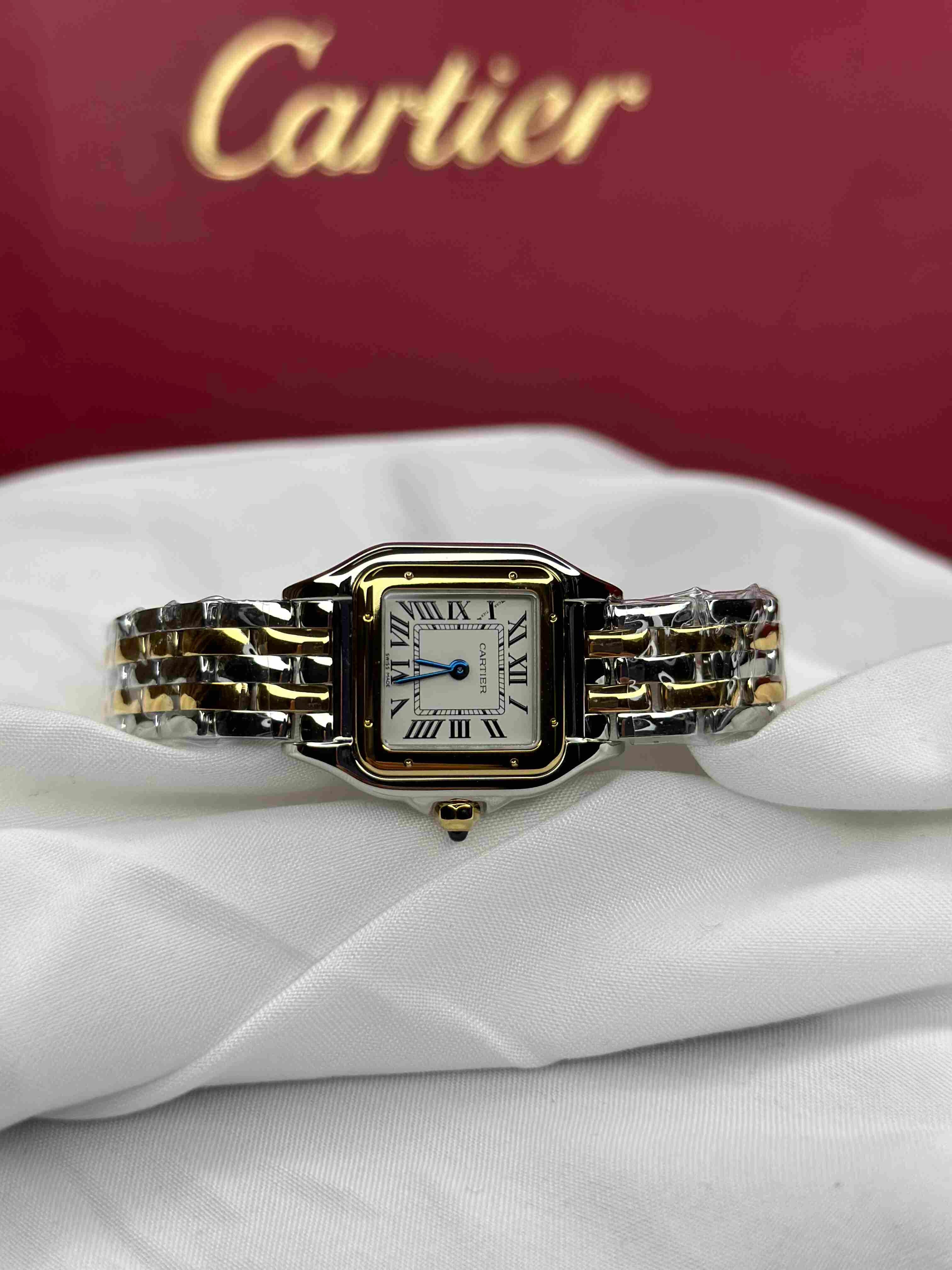 Cartier Panthère de Cartier Two-Tone Watch – Gold & Silver Bicolor Design for Women