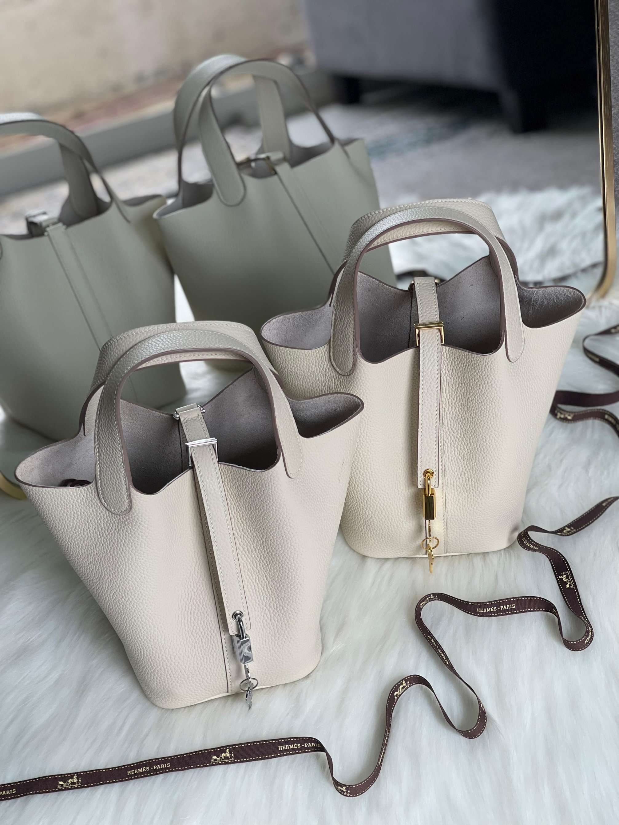 Hermès Picotin Togo Leather Bag – Size 18 cm & 22 cm
