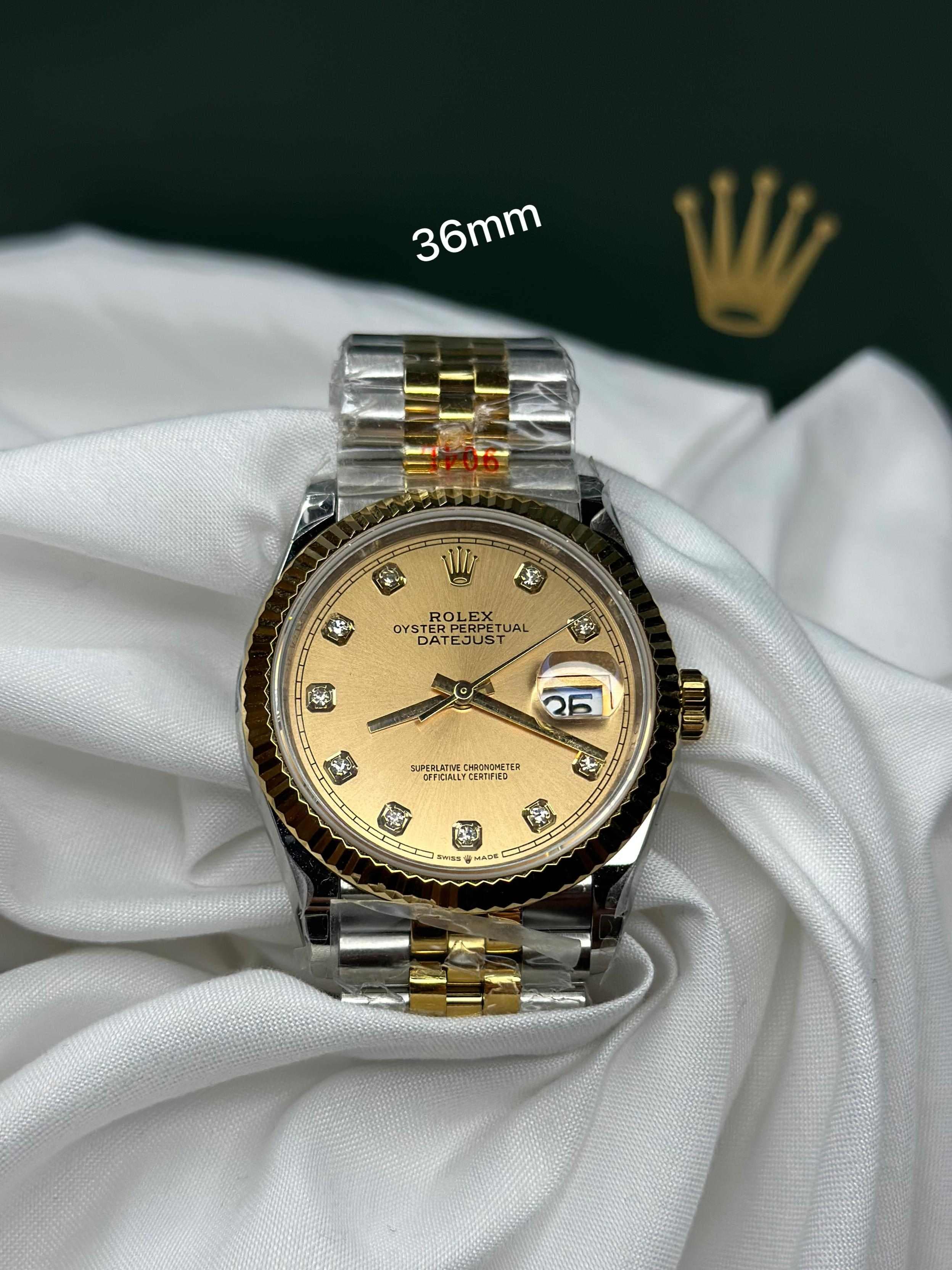 Rolex Lady Datejust 36mm – Two-Tone Gold & Silver Collection (Full Dial Range)
