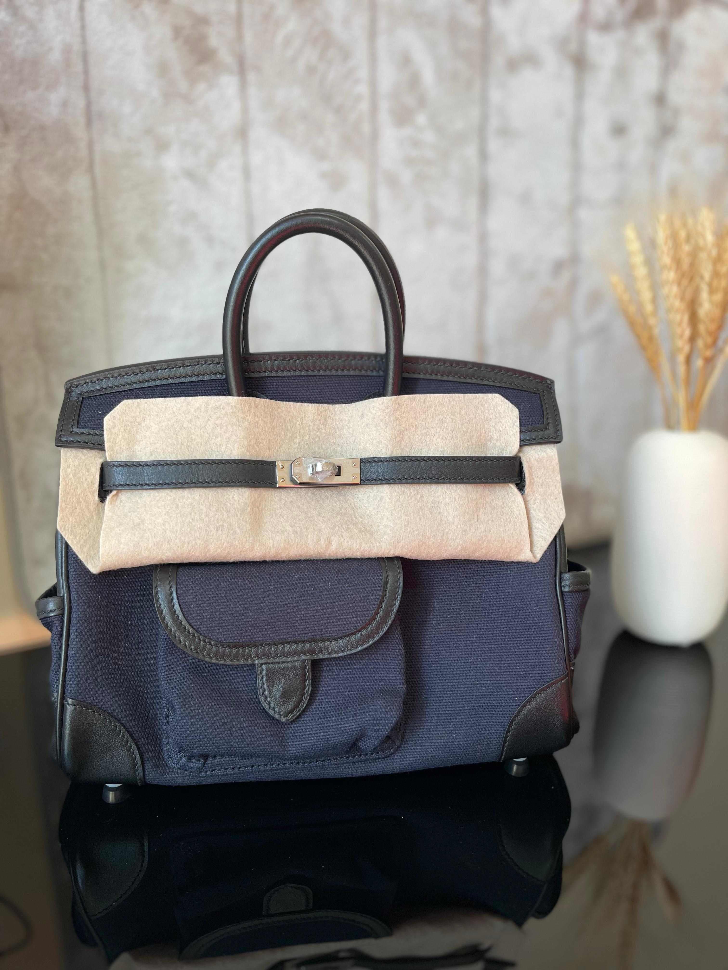 Hermès Cargo Birkin Bag – Canvas & Leather Fusion Utility Edition
