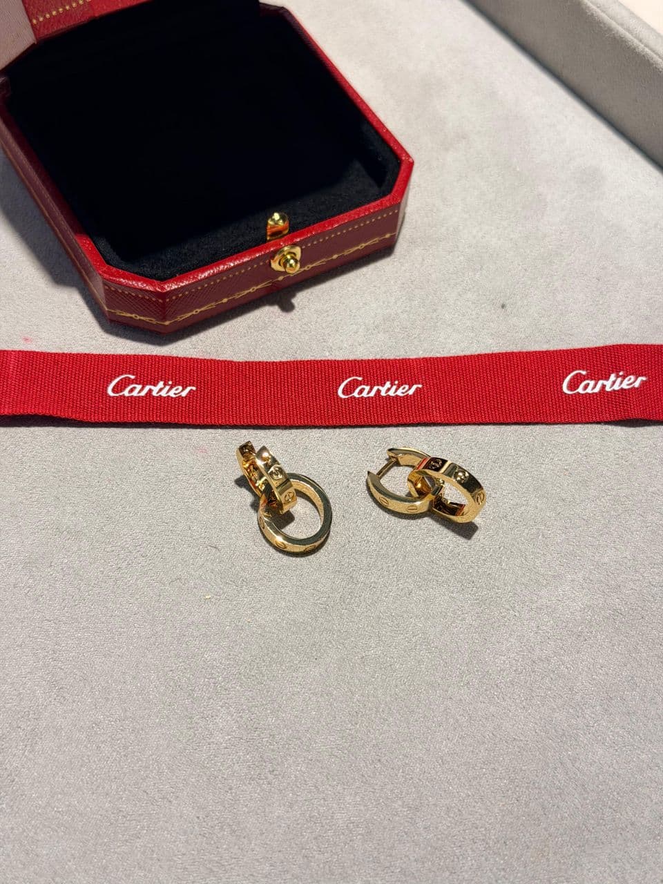 Cartier Love Hoop Earrings