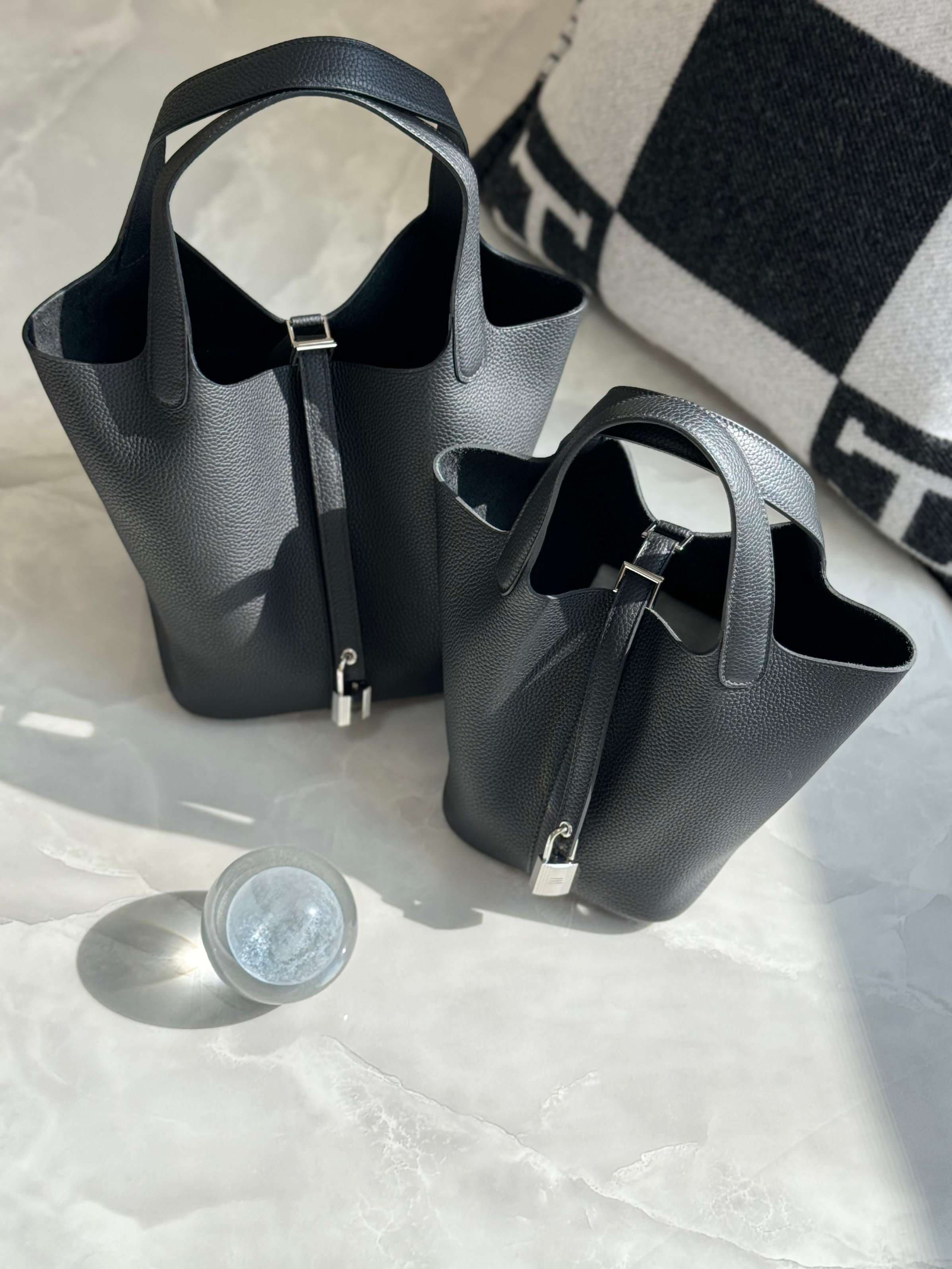 Hermès Picotin Togo Leather Bag – Size 18 cm & 22 cm