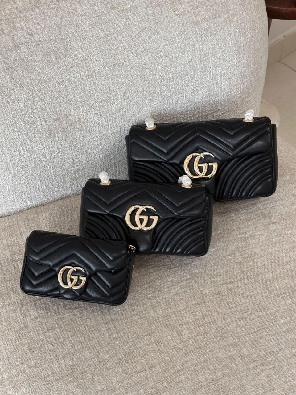 Gucci GG Marmont Matelassé Shoulder Bag – Full Size Range