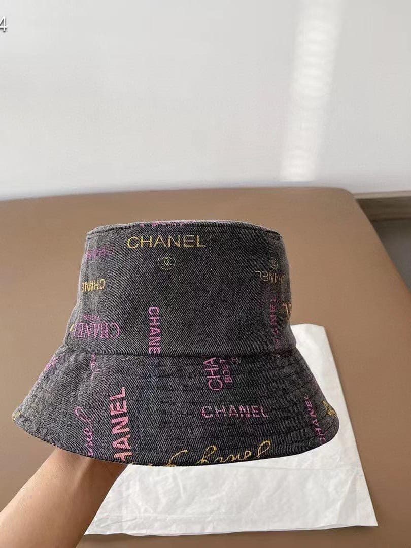 Chanel Women's Denim Bucket Hat