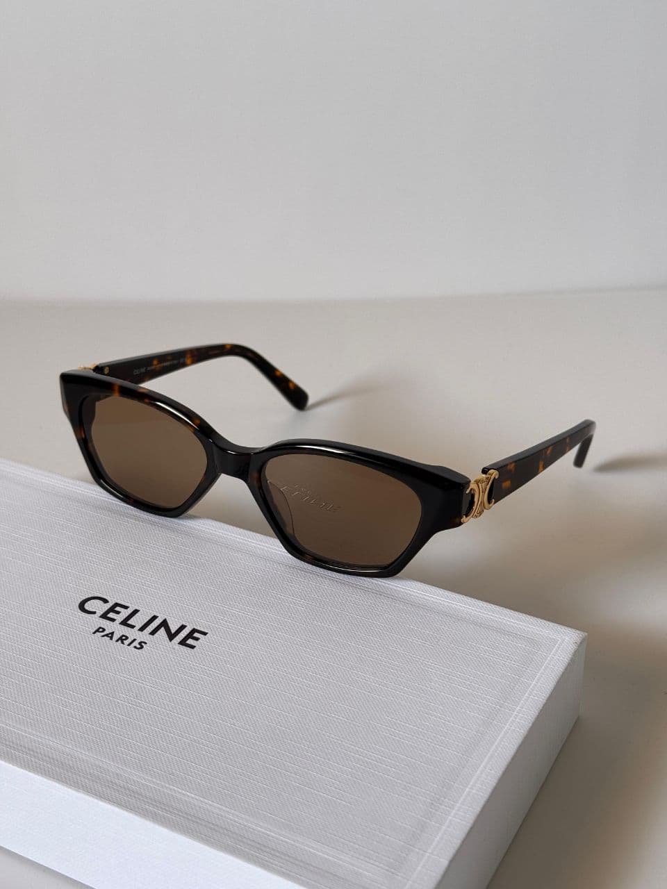 CELINE Triomphe Logo Sunglasses