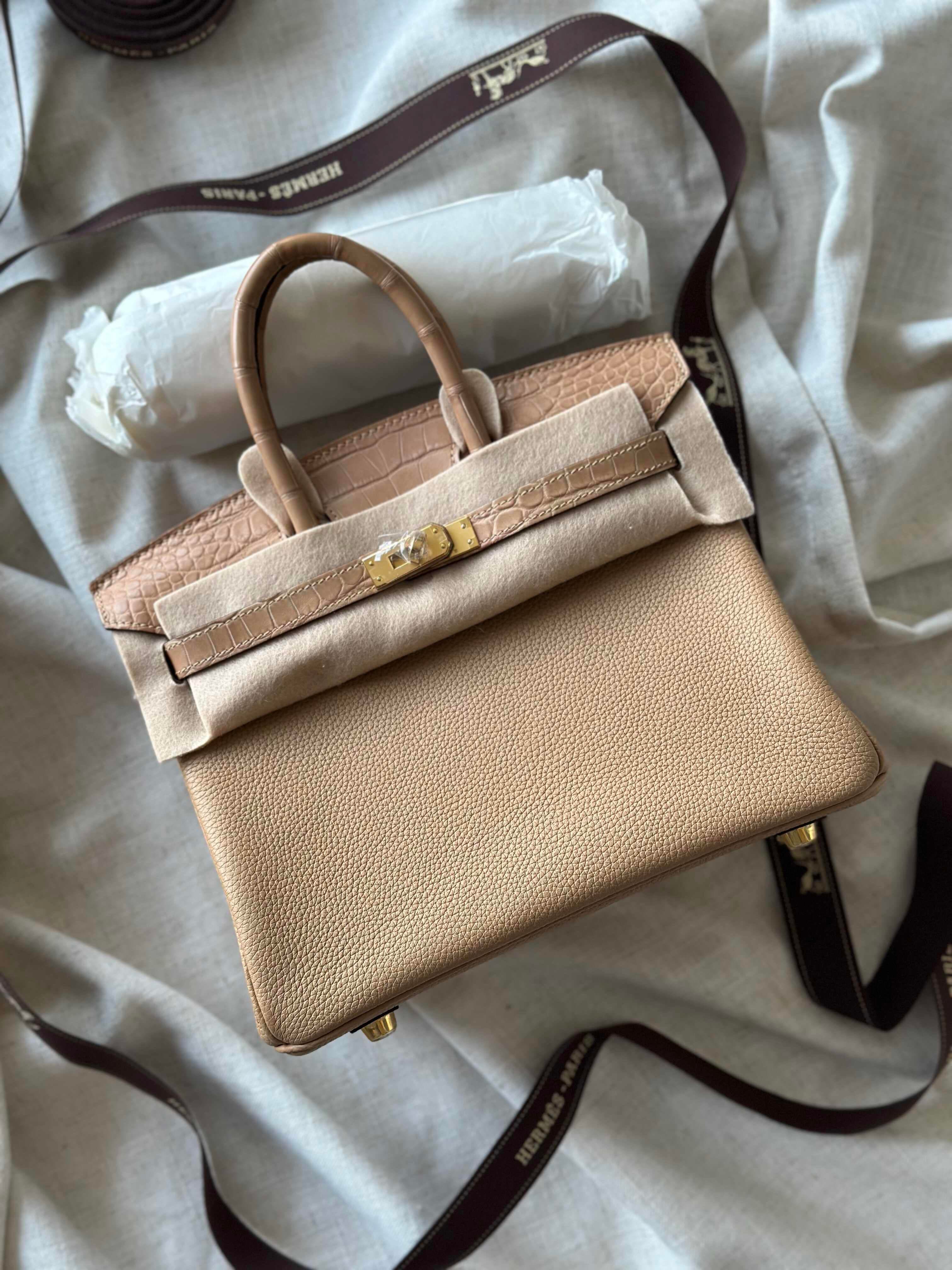 Hermès Birkin Touch – Togo Leather Body with Crocodile Matte Accents Collection