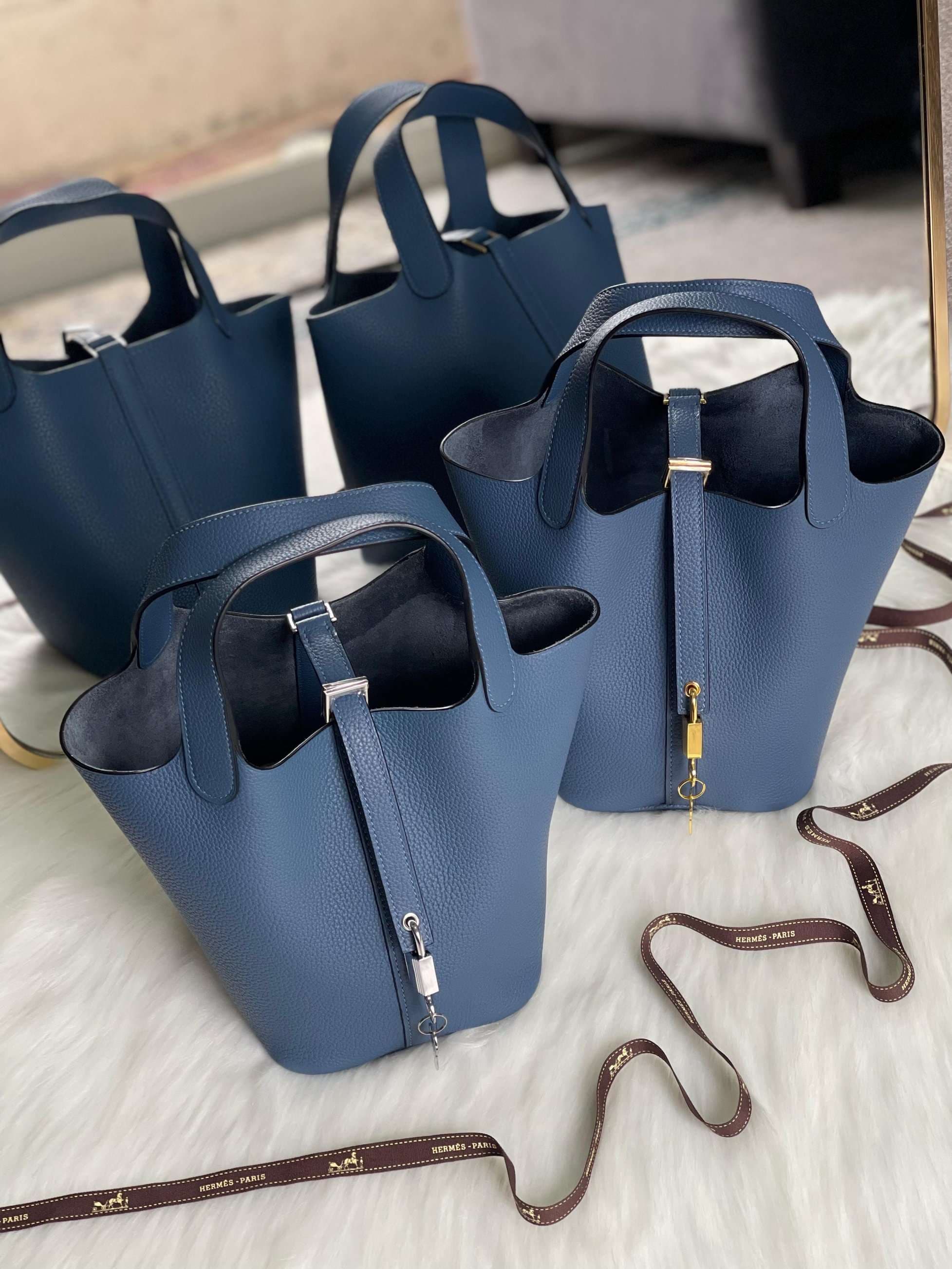 Hermès Picotin Togo Leather Bag – Size 18 cm & 22 cm
