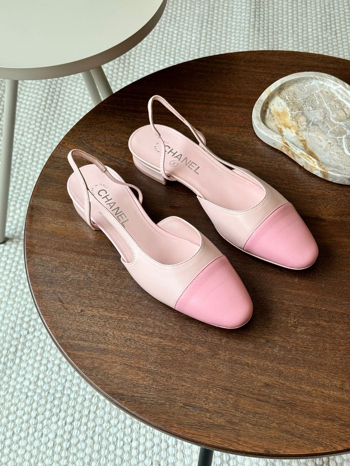 Chanel Slingback Pink – Modern Romance in Soft Pastel