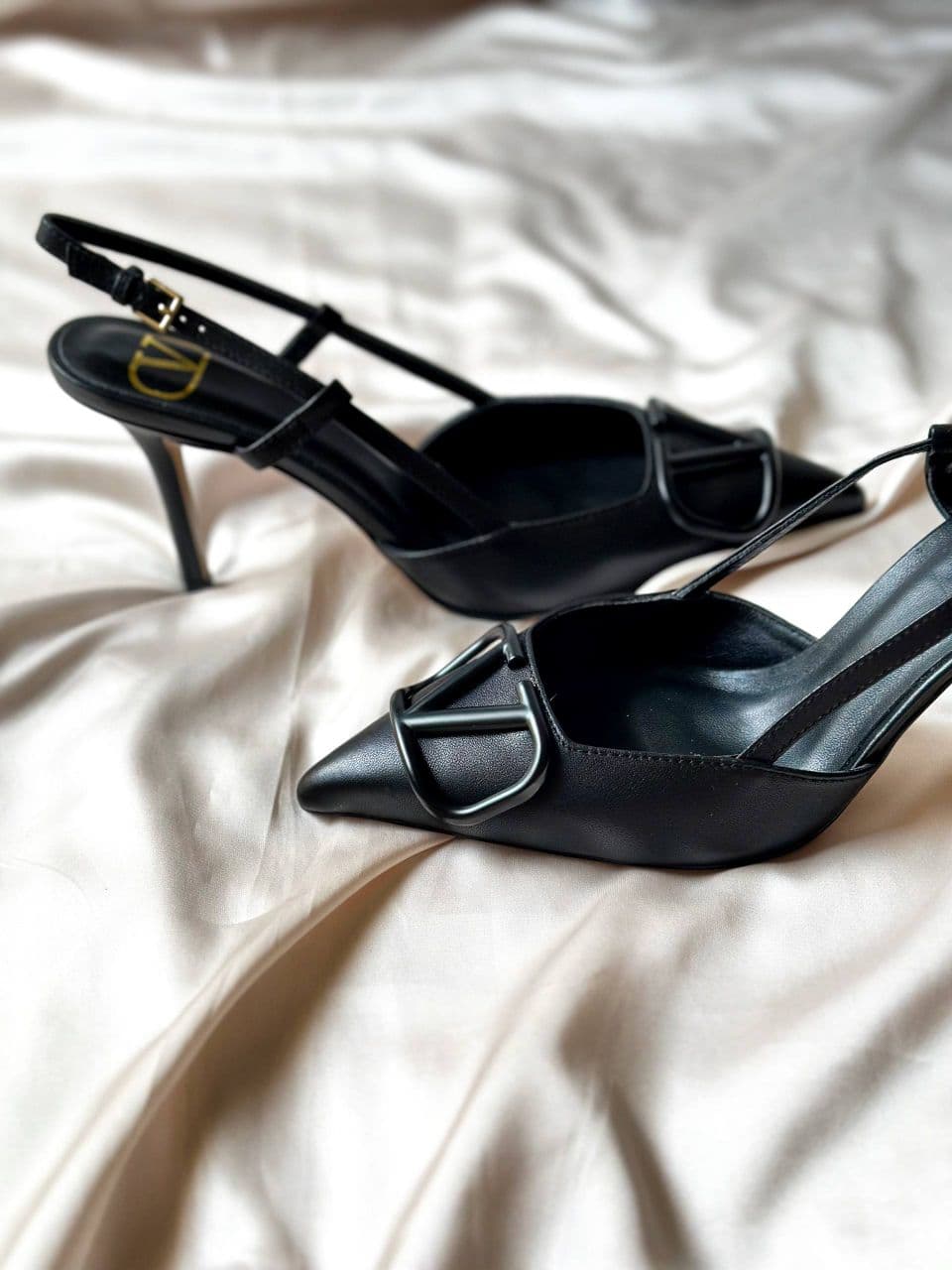 Valentino Garavani VLogo Signature Patent Leather Slingback Pumps – Full Collection