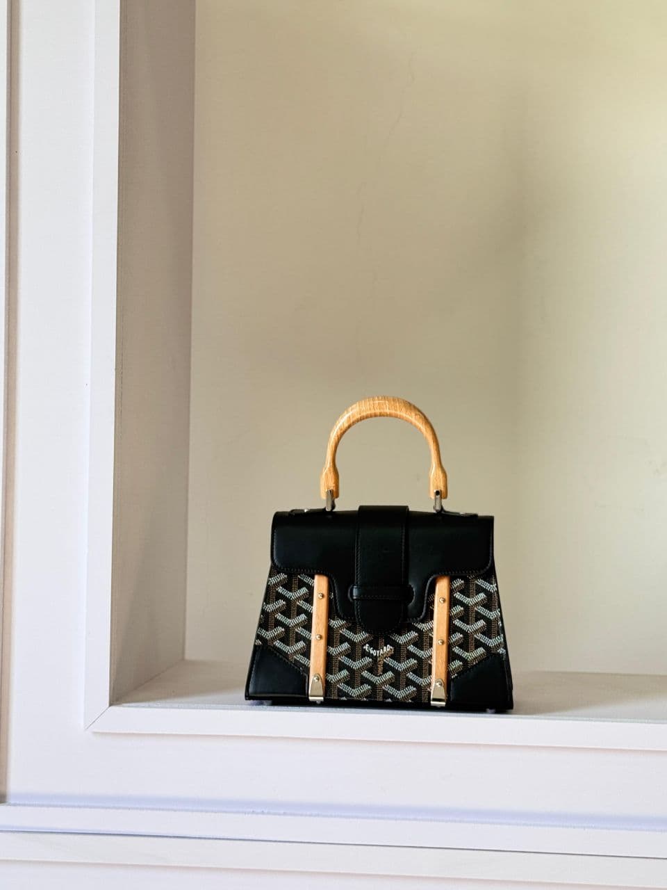 Goyard Saigon Top Handle Bag – Classic & Wood-Trim Editions