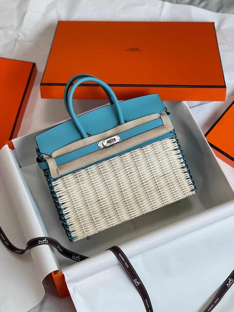 Hermès Birkin Picnic Bag – Wicker & Leather Summer Edition