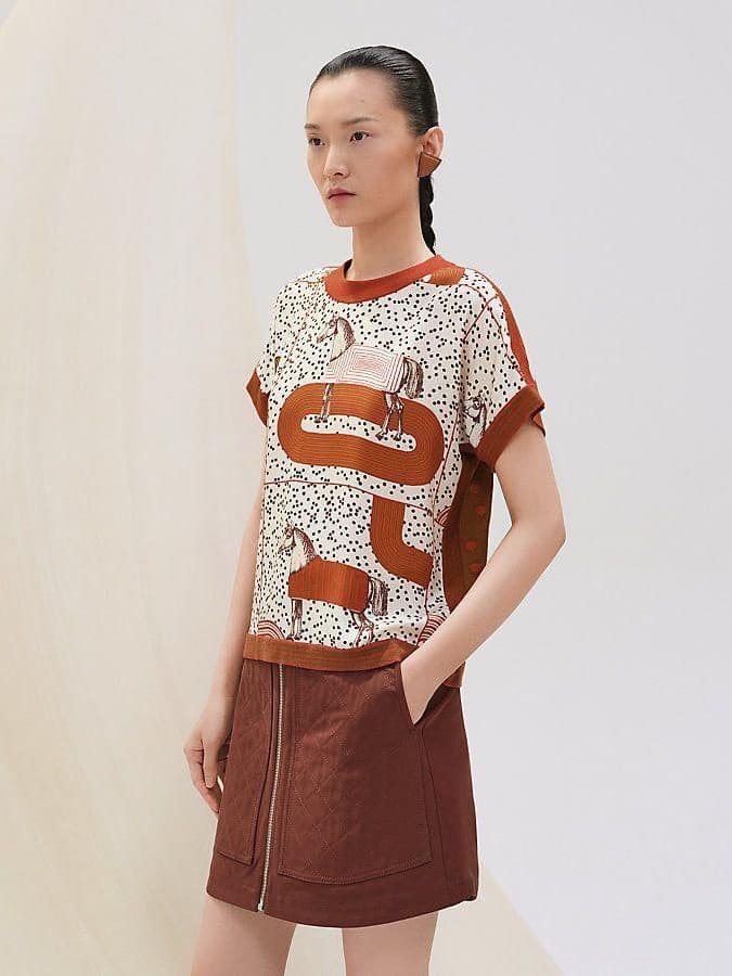 Hermès Horse Print T-Shirt