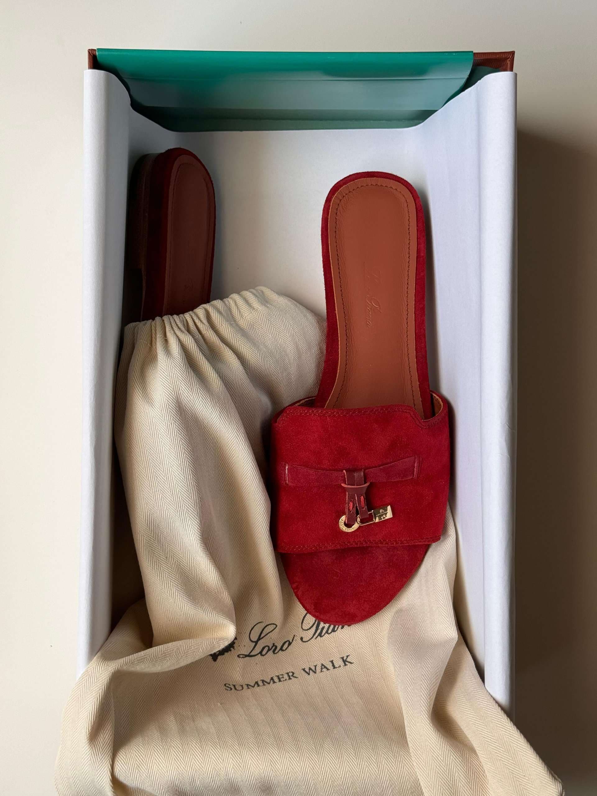Loro Piana Summer Charms Flat Sandal