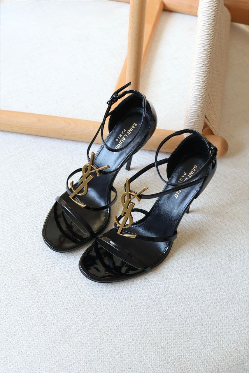 Saint Laurent Cassandra Heeled Sandals