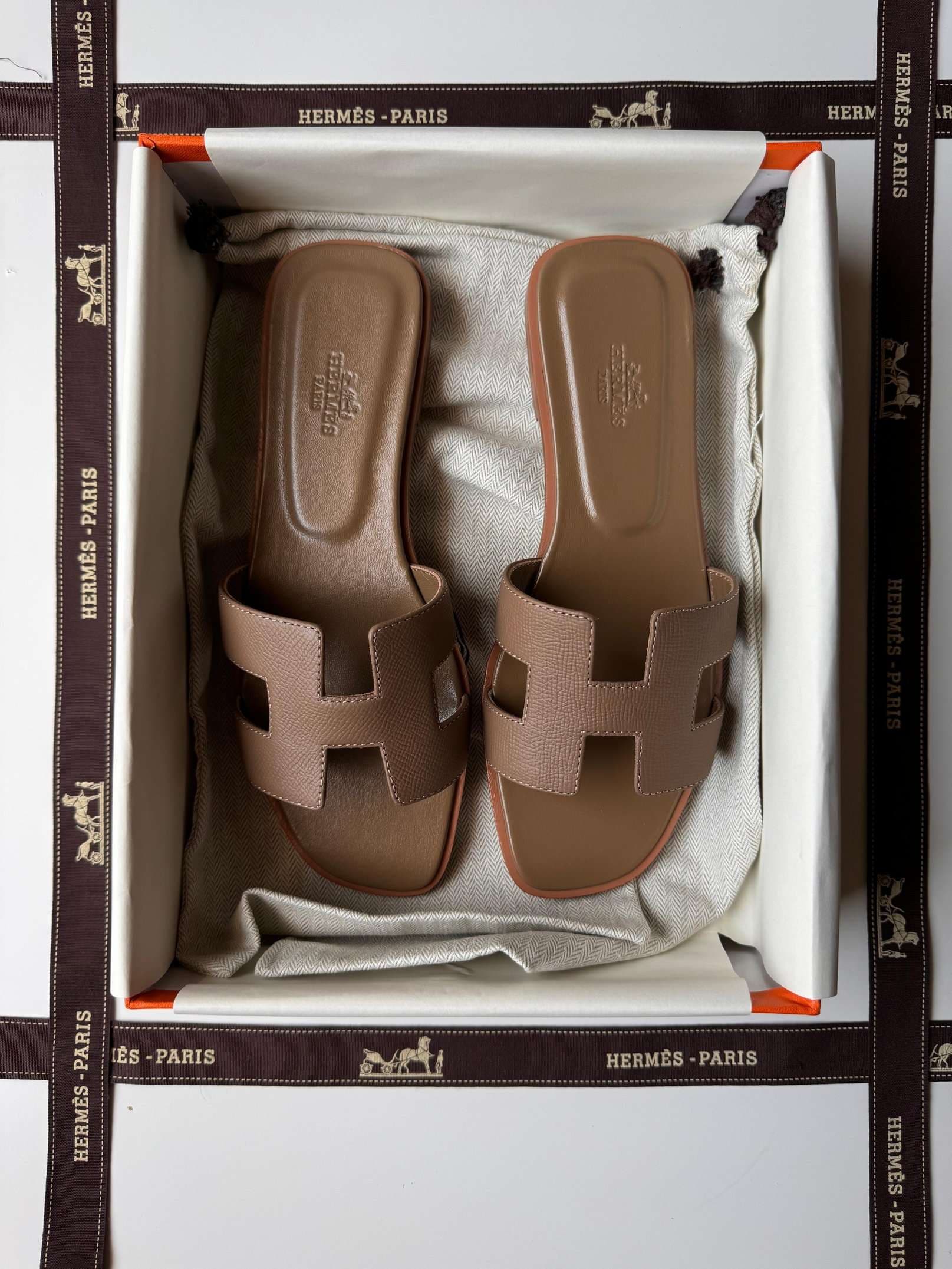 Hermes Oran Sandal Epsom