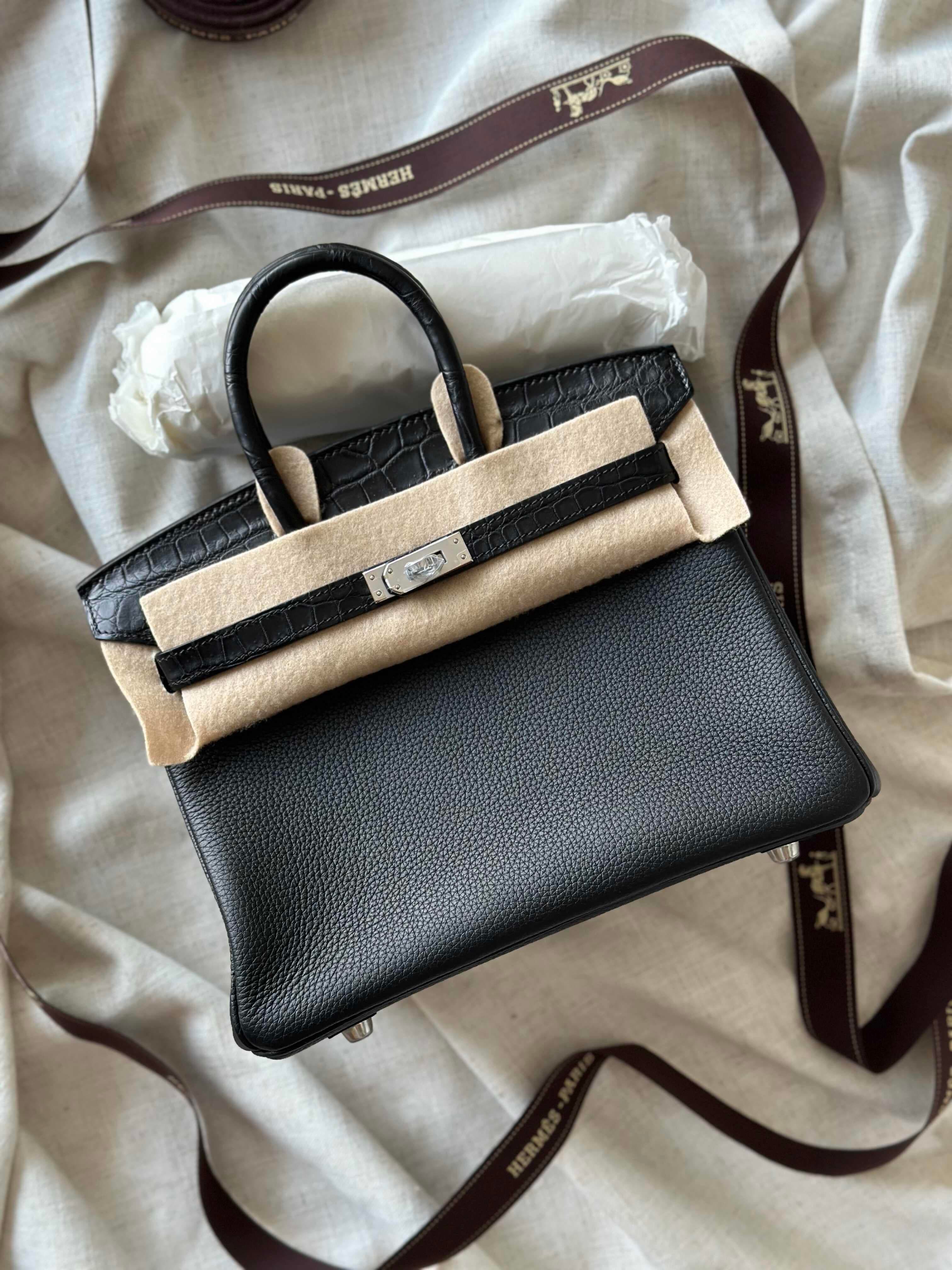 Hermès Birkin Touch – Togo Leather Body with Crocodile Matte Accents Collection