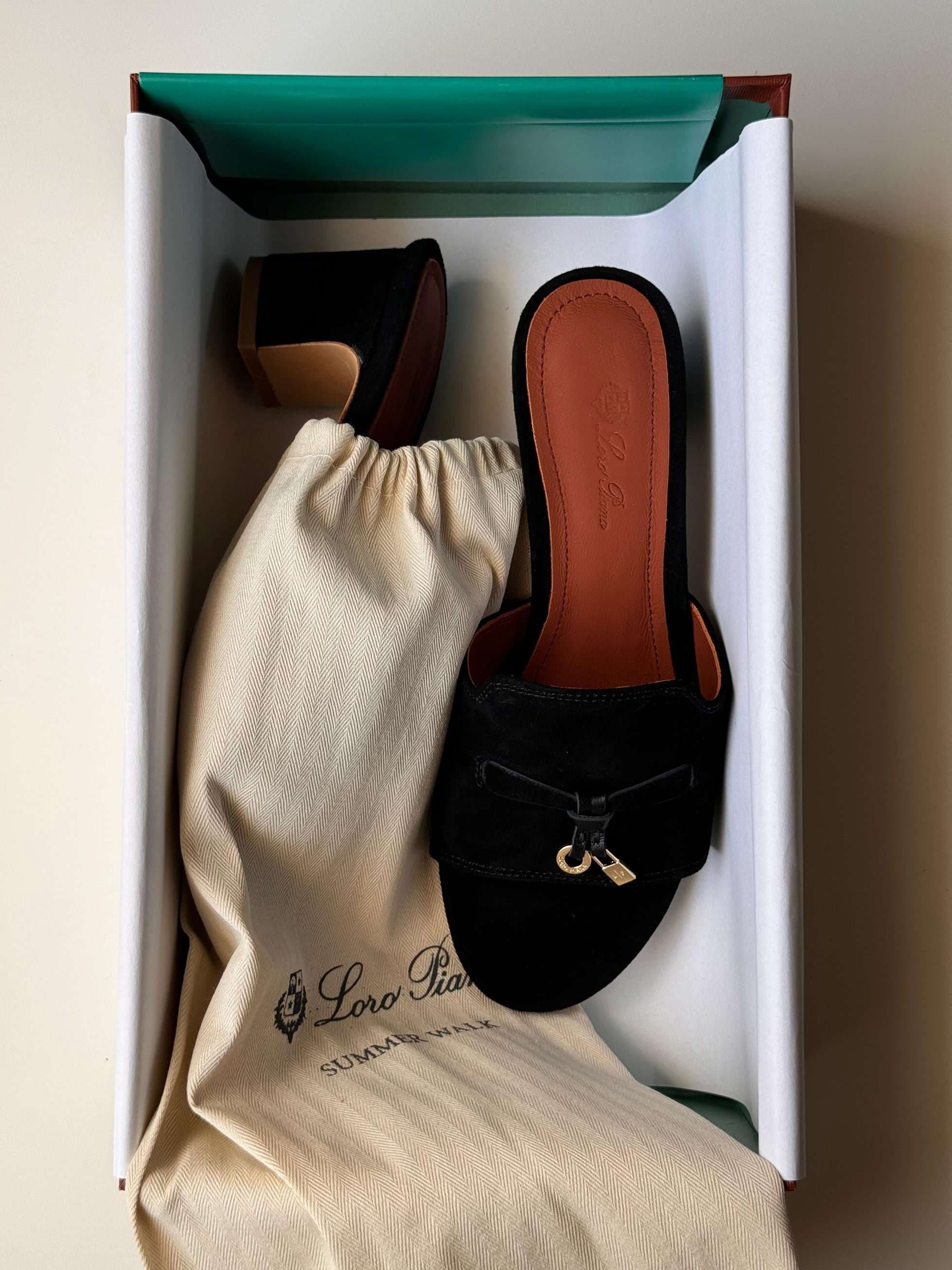 Loro Piana Summer Charms Heel Sandal