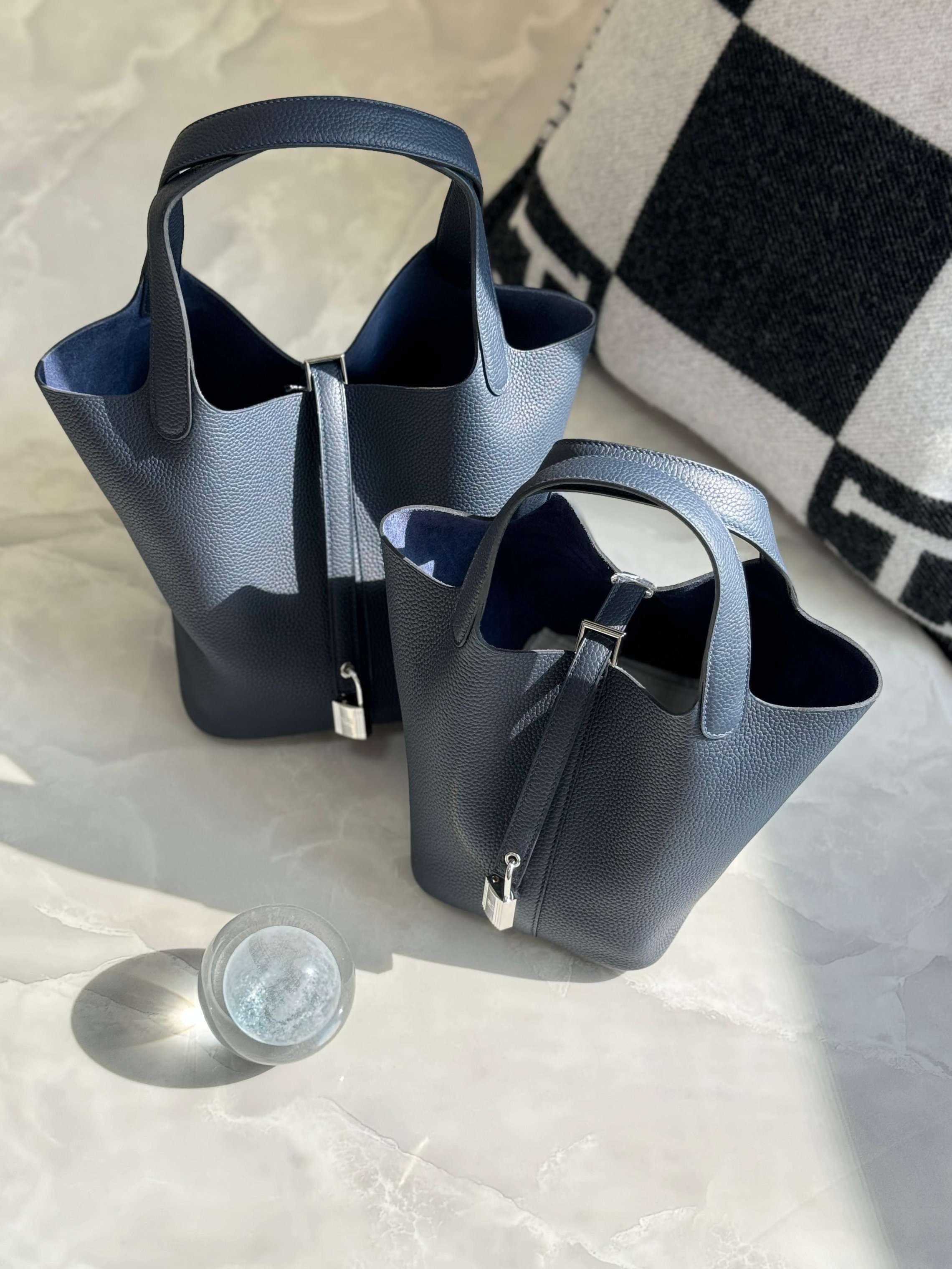 Hermès Picotin Togo Leather Bag – Size 18 cm & 22 cm