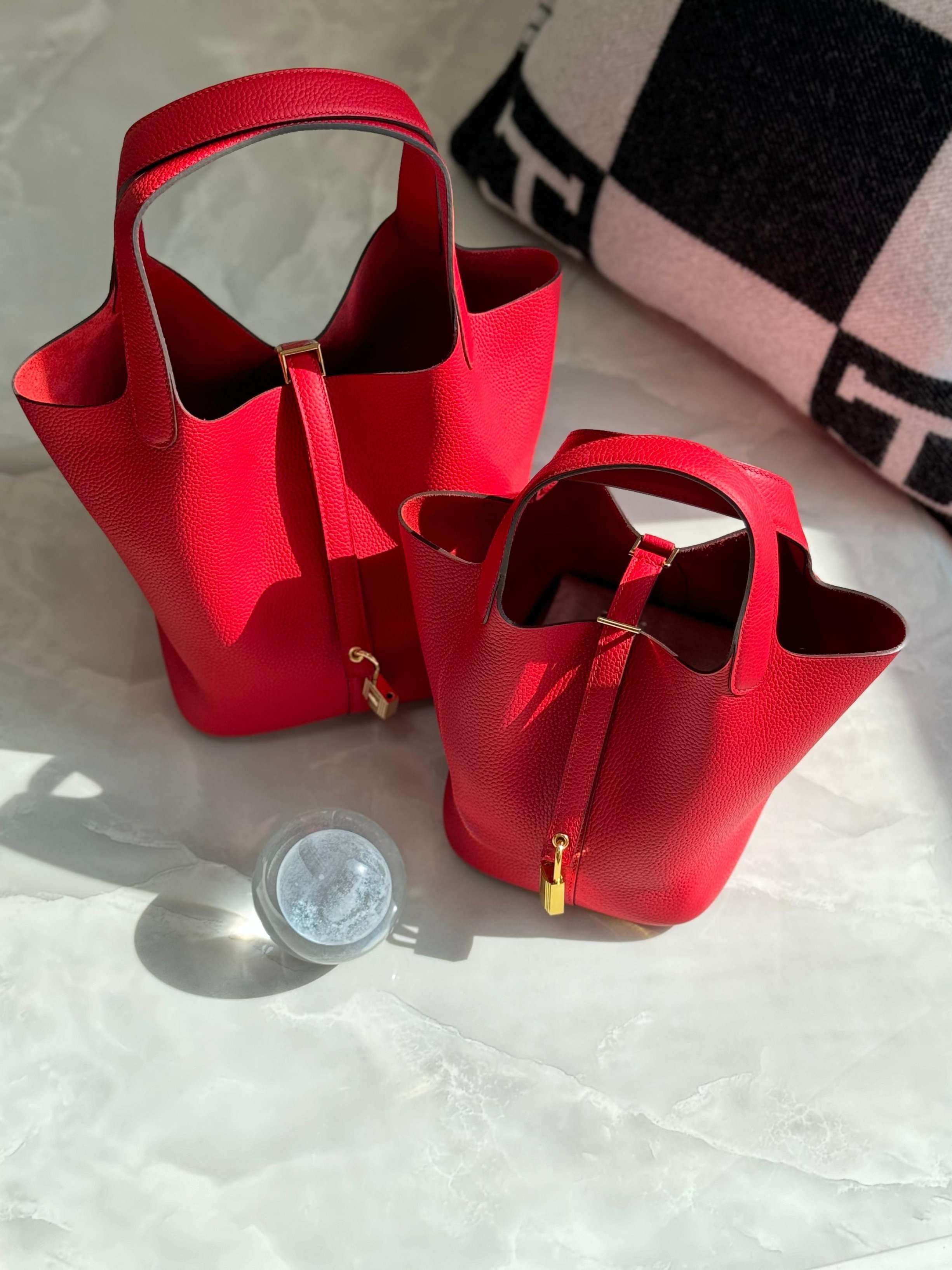 Hermès Picotin Togo Leather Bag – Size 18 cm & 22 cm