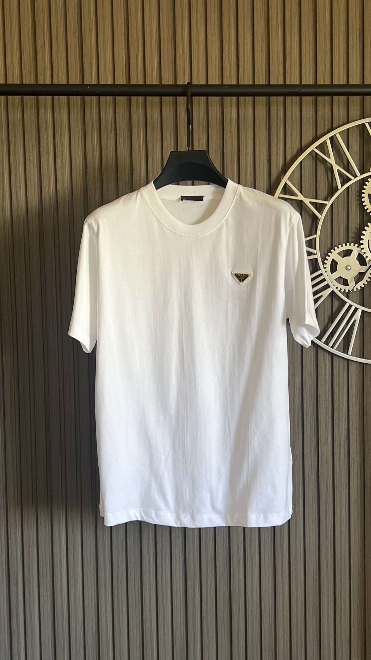 Prada Men's Side Logo T-Shirt