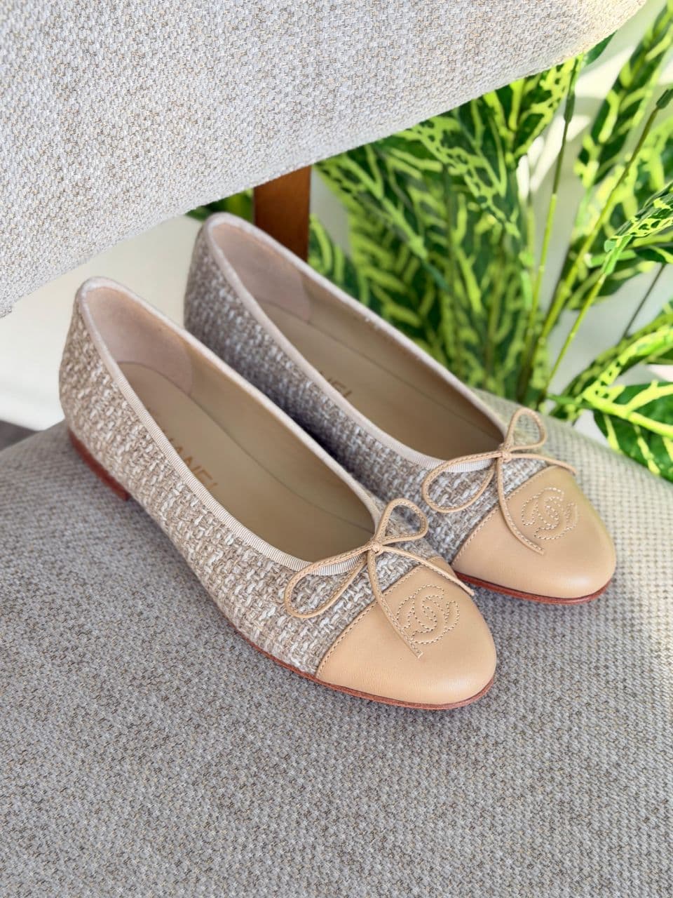 Chanel Tweed Ballerina & Slingback Flats – Luxury Women’s Signature Duo